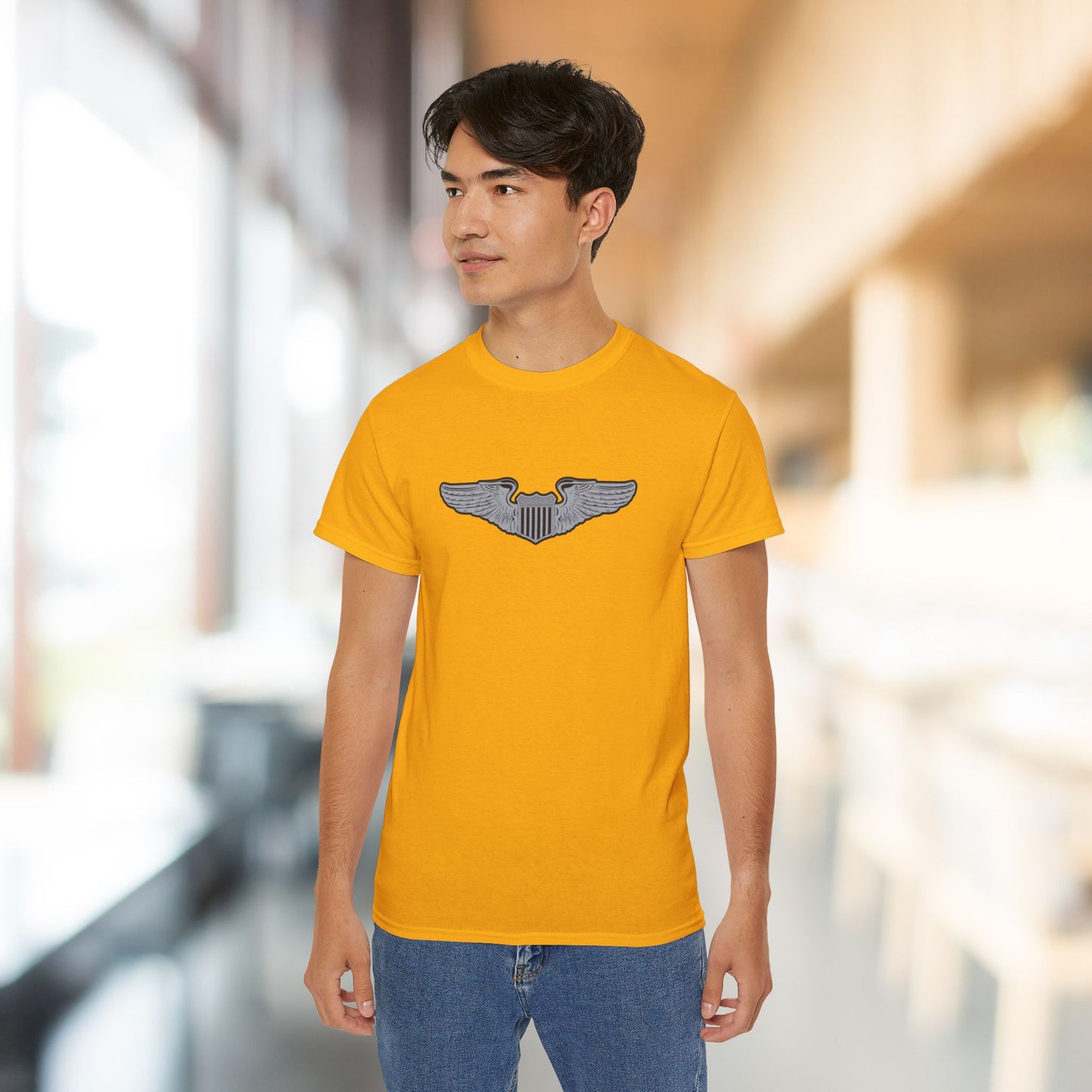 Patriotic Eagle Graphic Unisex Ultra Cotton Tee