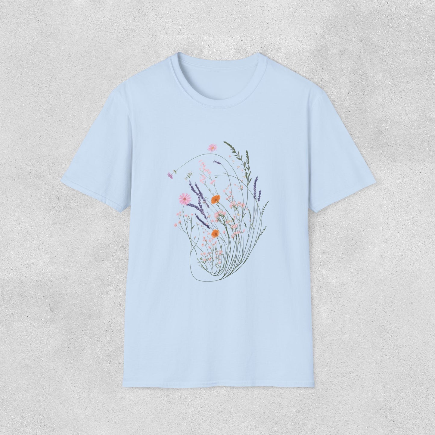 Wildflower Floral Women's Softstyle Tee