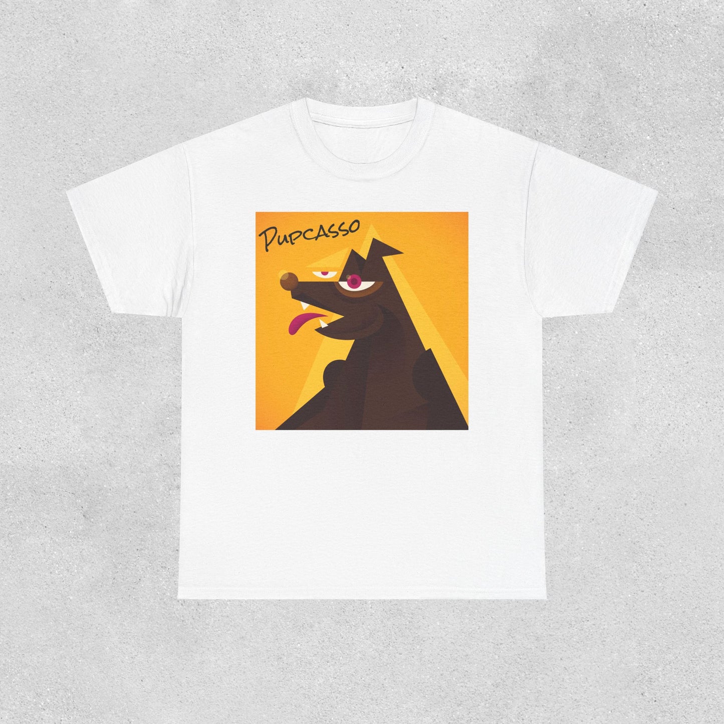Pupcasso Dog Art T-Shirt