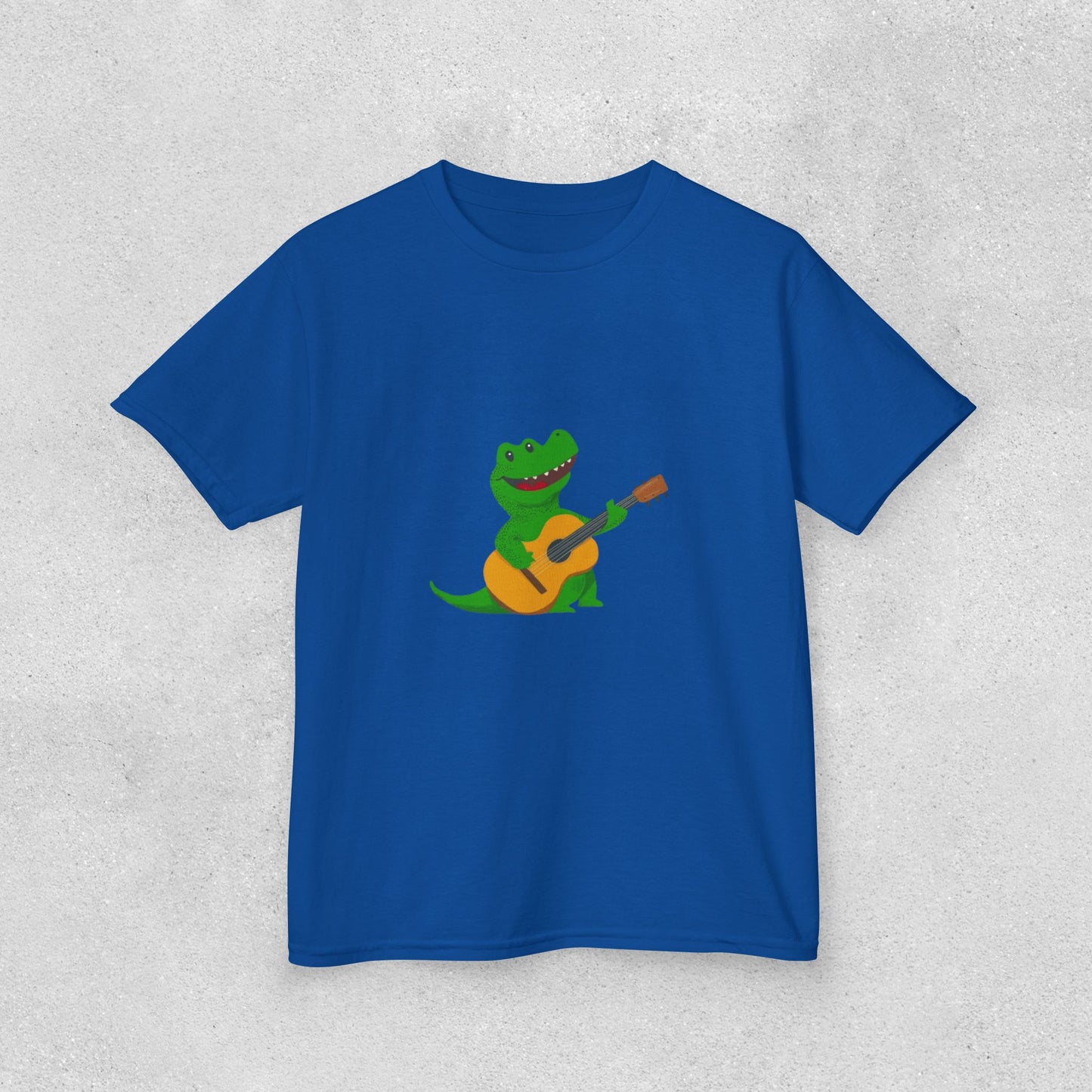 'Gator Plays Guitar Kids Heavy Cotton Tee