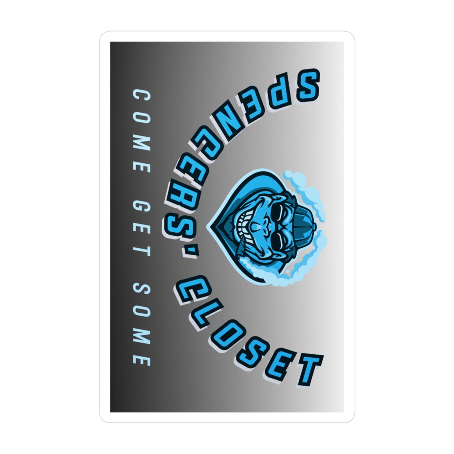 Spencers' Closet Kiss-Cut Vinyl Decals - Bold Graphic Stickers for Personalization and Decor