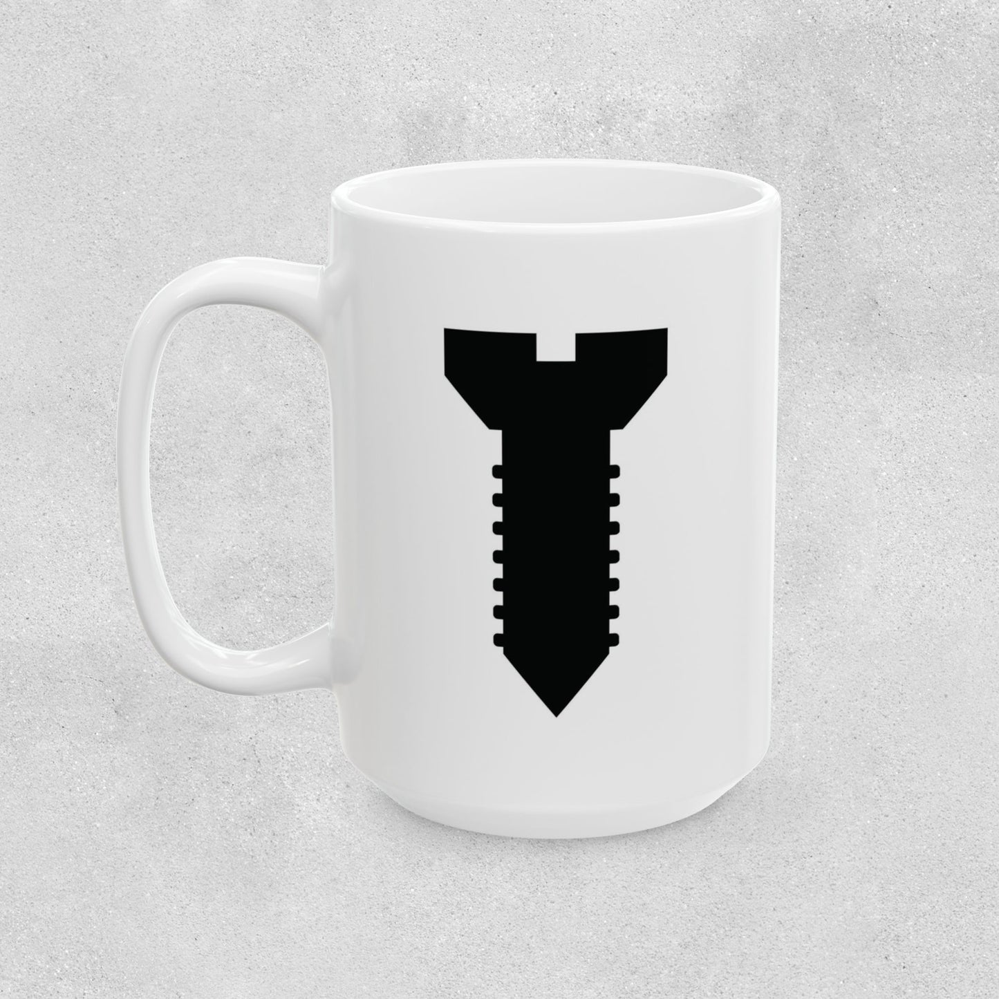 Graphic Screw Mug