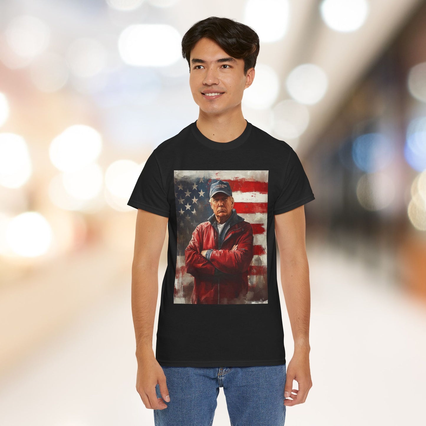 American Pride Unisex Heavy Cotton Tee