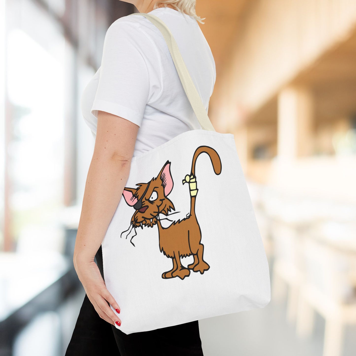 Crunchy Cat Tote Bag