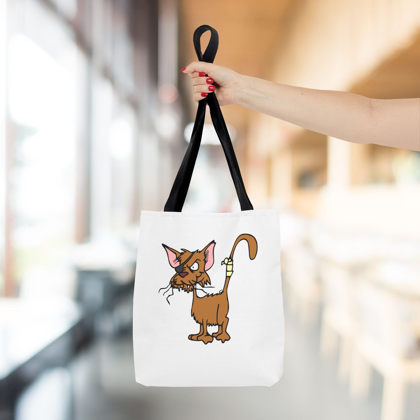 Crunchy Cat Tote Bag