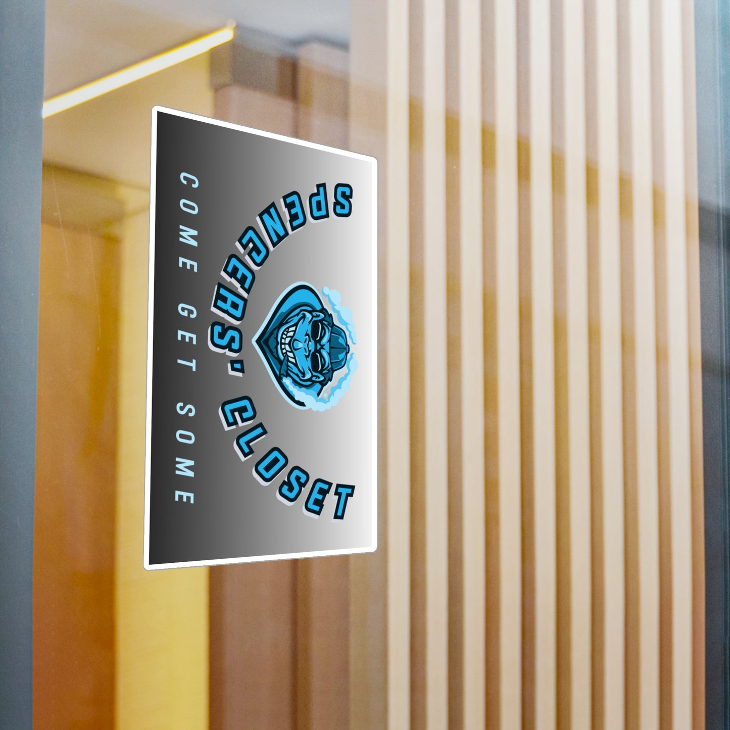 Spencers' Closet Kiss-Cut Vinyl Decals - Bold Graphic Stickers for Personalization and Decor