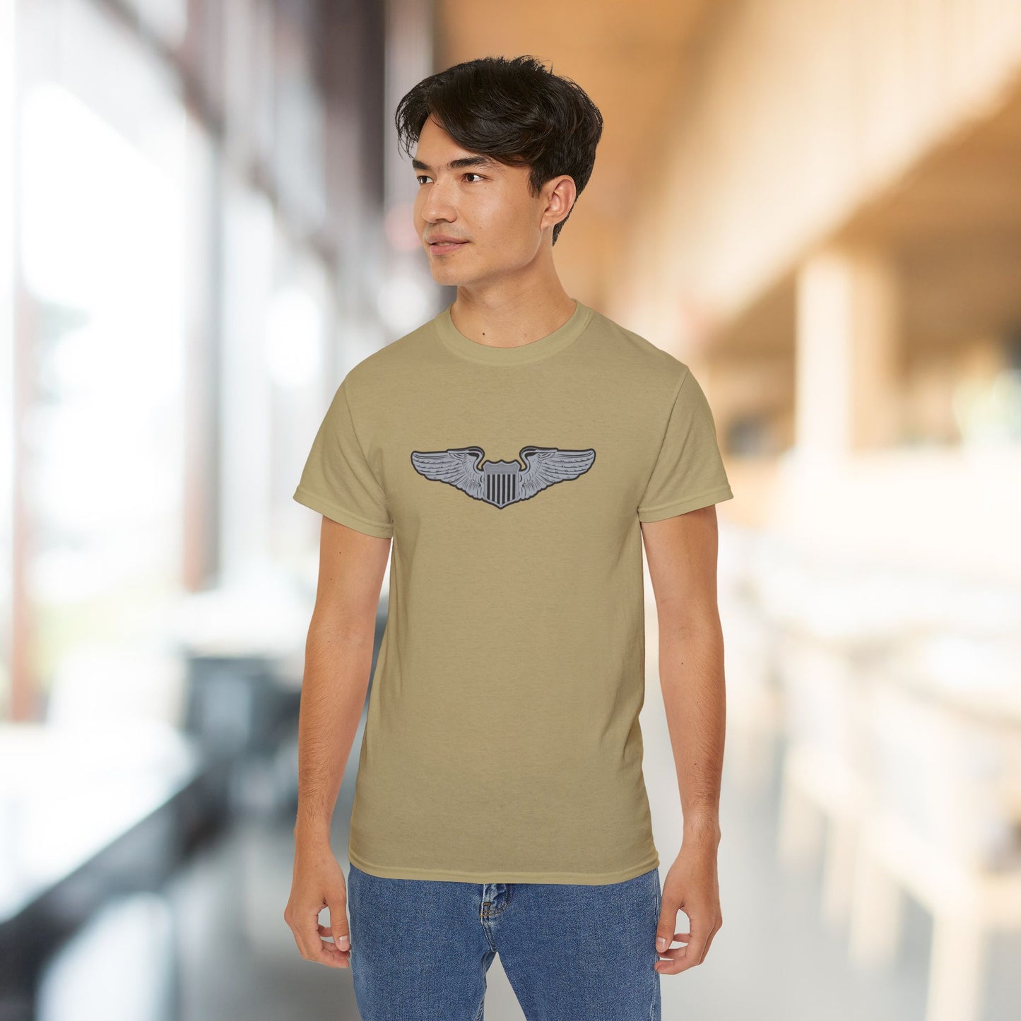 Patriotic Eagle Graphic Unisex Ultra Cotton Tee