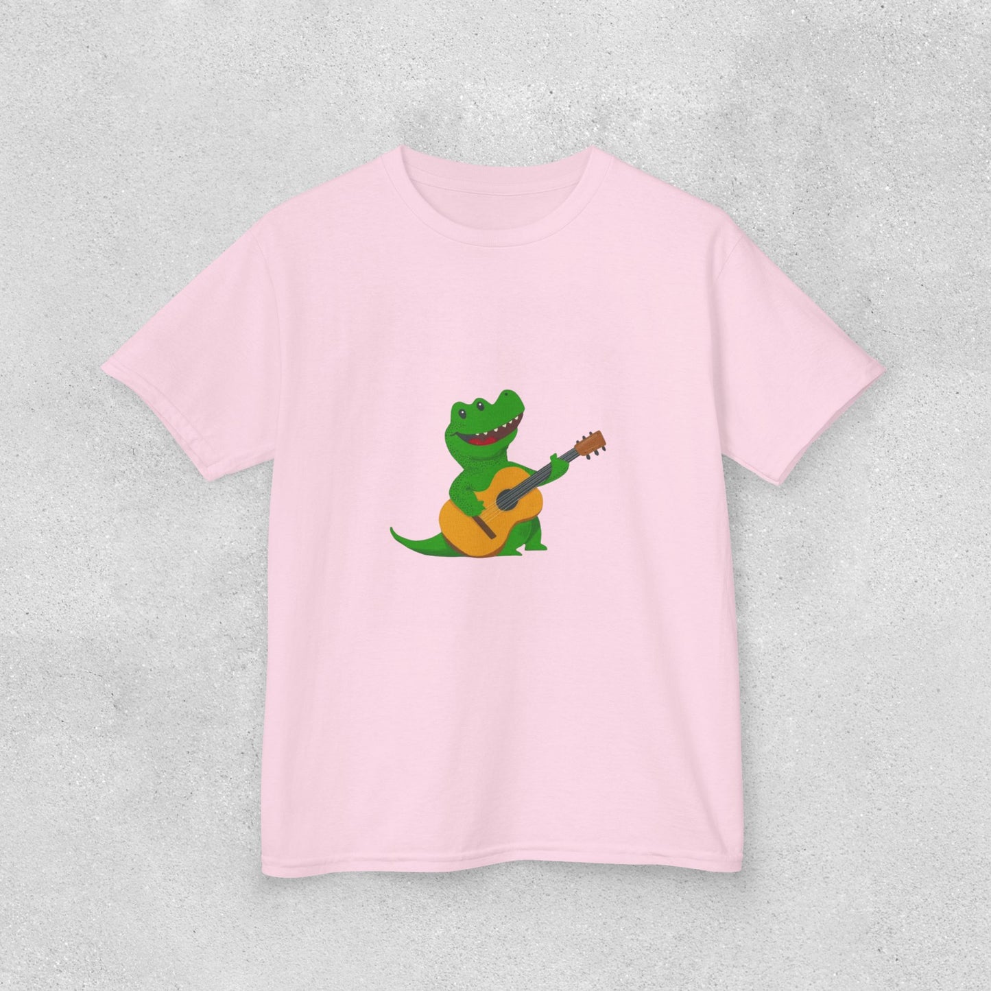 'Gator Plays Guitar Kids Heavy Cotton Tee