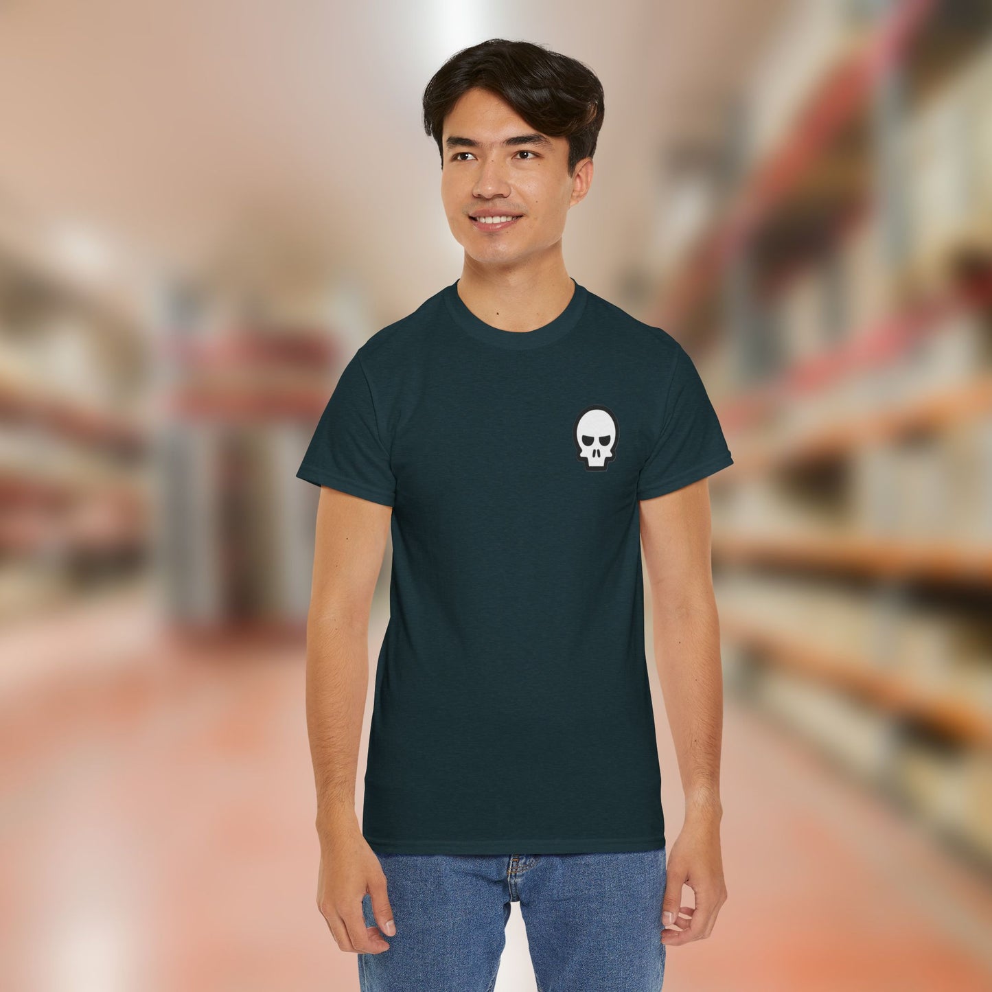 Skull Graphic Cotton Tee