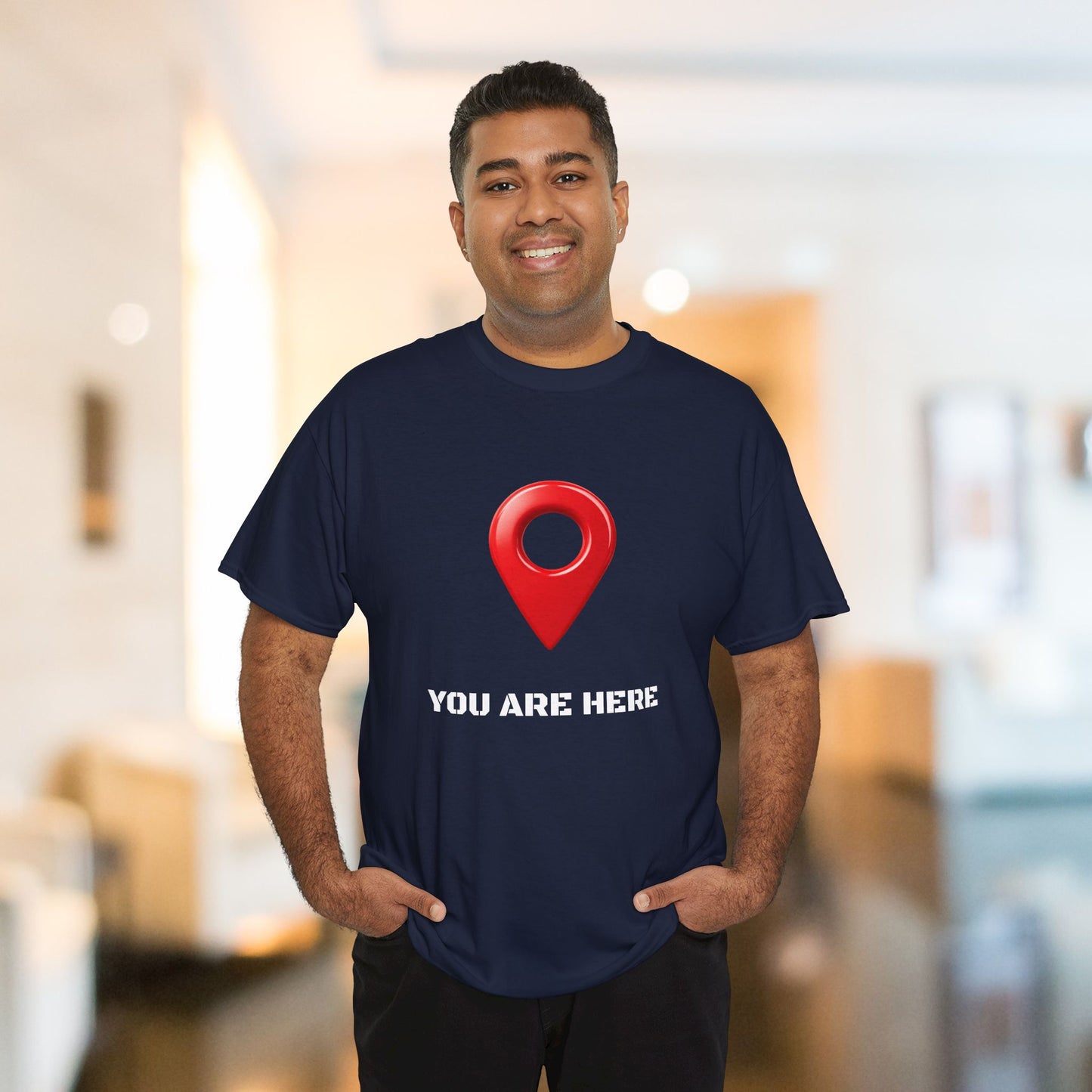 You Are Here Cotton Tee