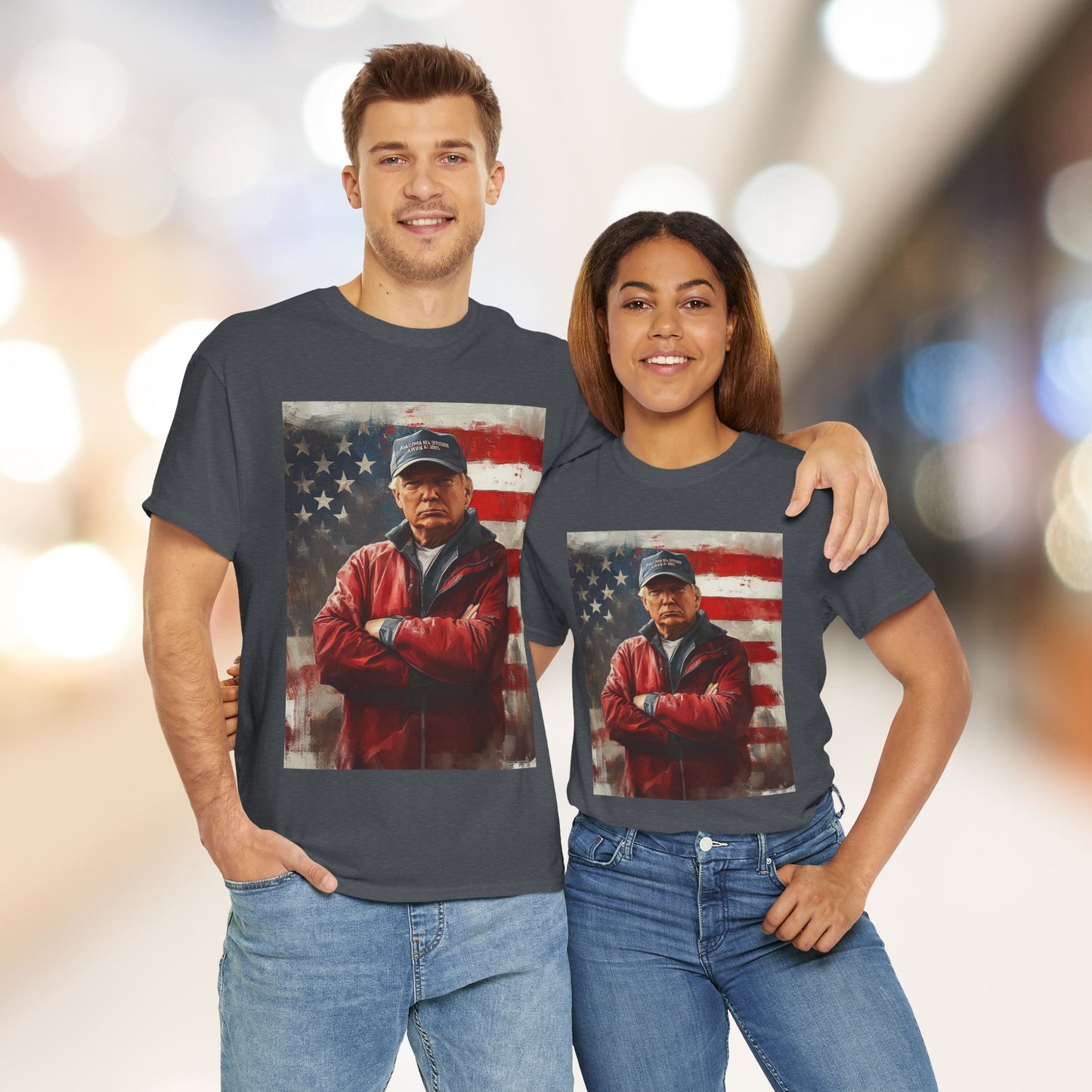 American Pride Unisex Heavy Cotton Tee