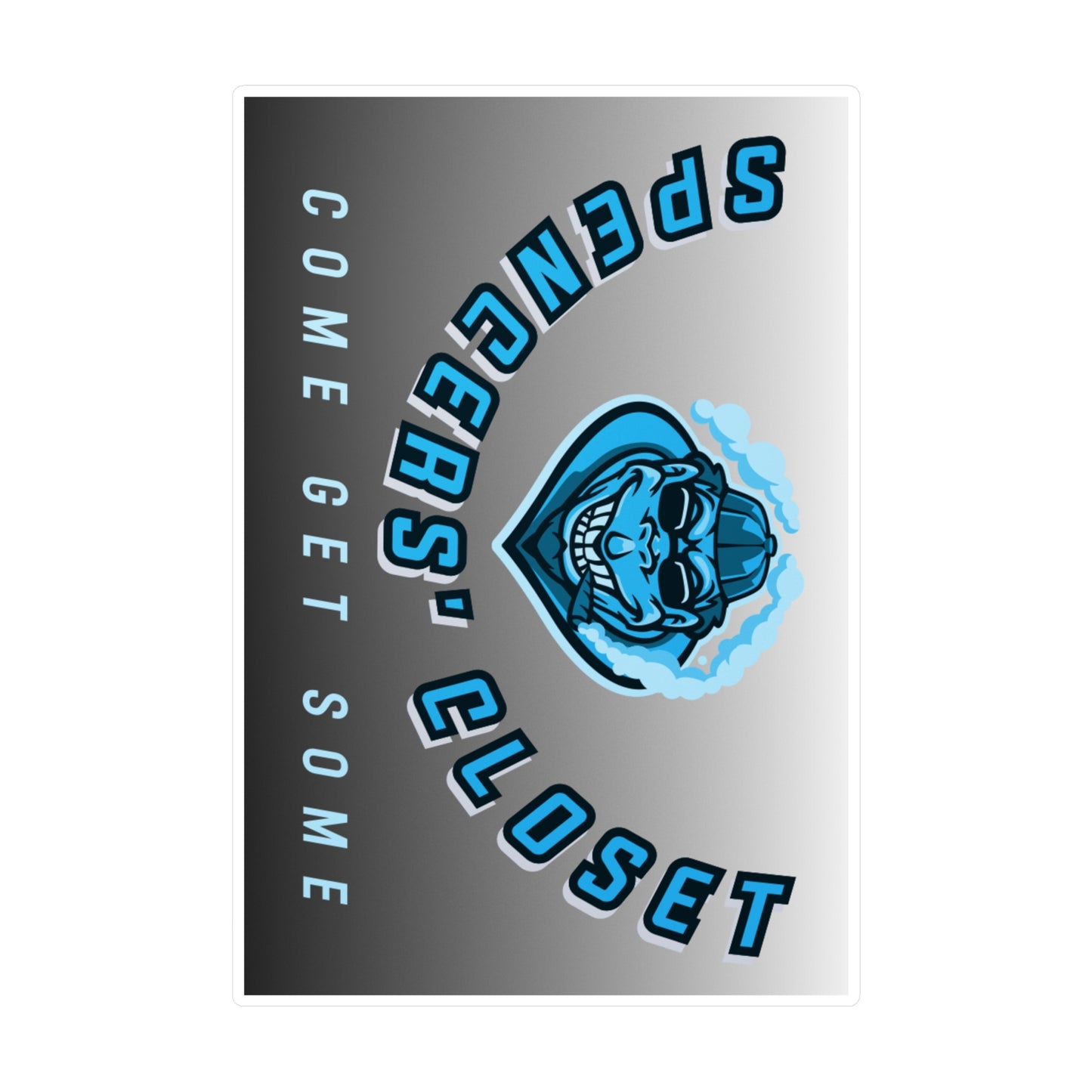 Spencers' Closet Kiss-Cut Vinyl Decals - Bold Graphic Stickers for Personalization and Decor