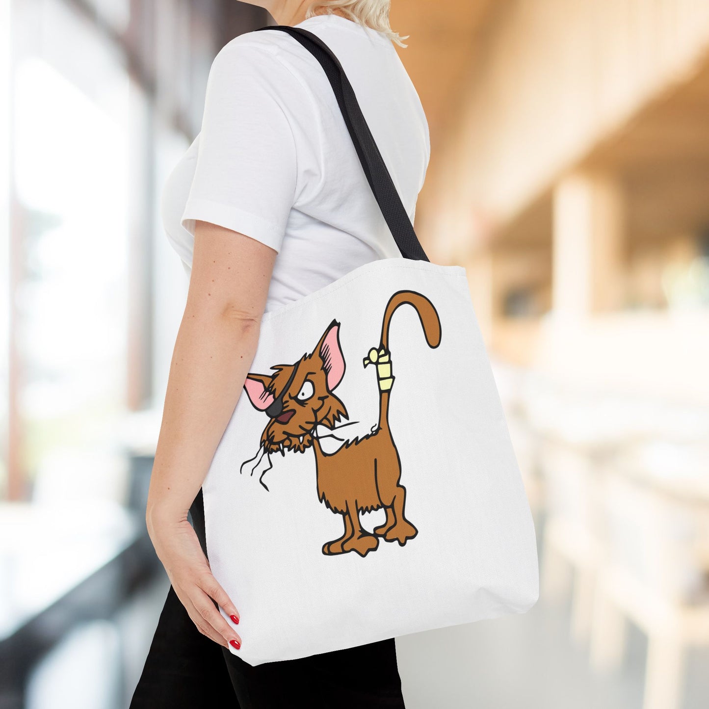 Crunchy Cat Tote Bag