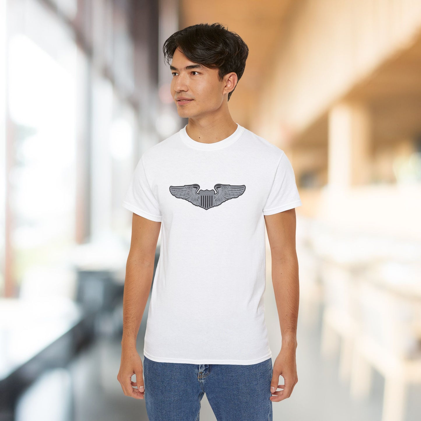 Patriotic Eagle Graphic Unisex Ultra Cotton Tee