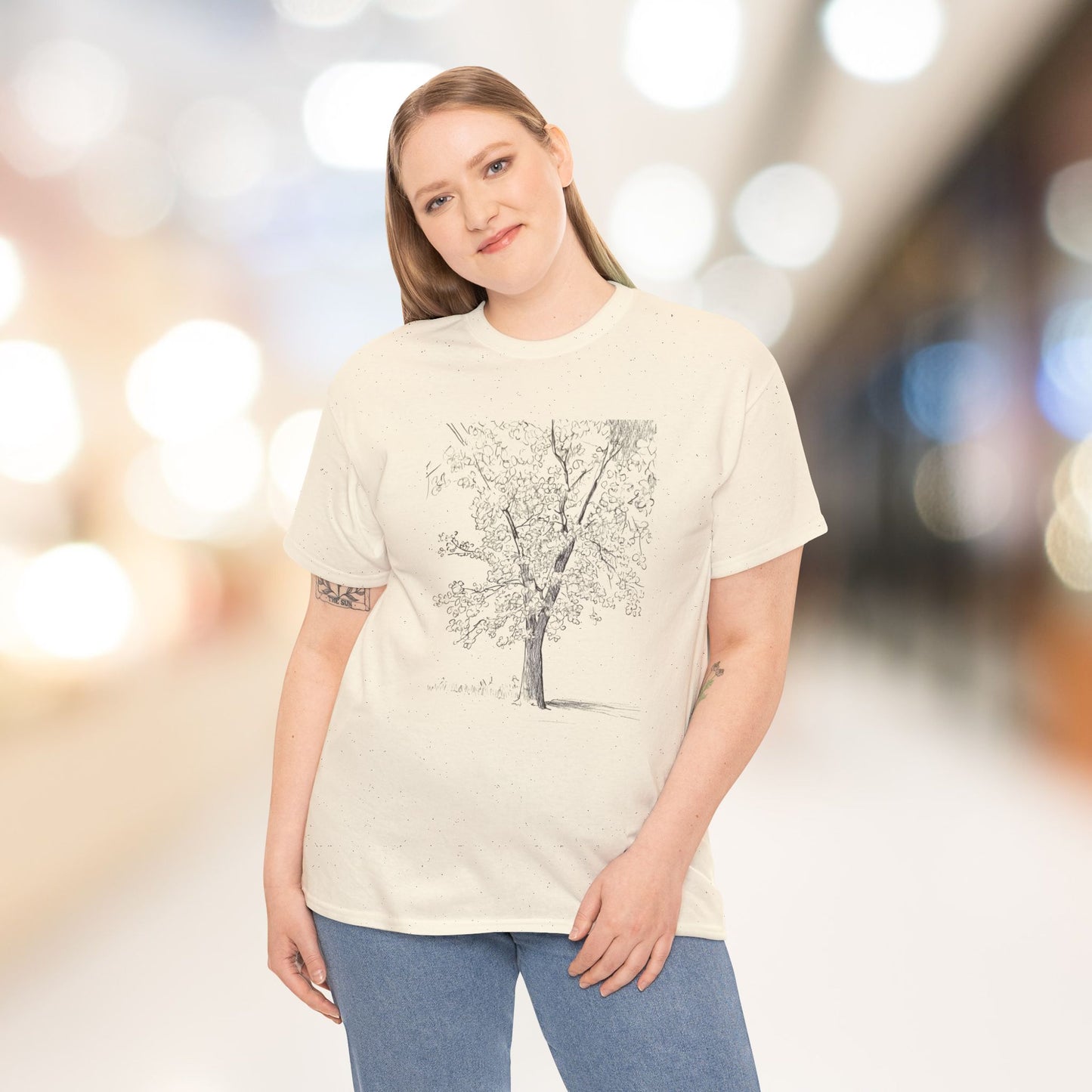 Budding Tree Cotton Tee