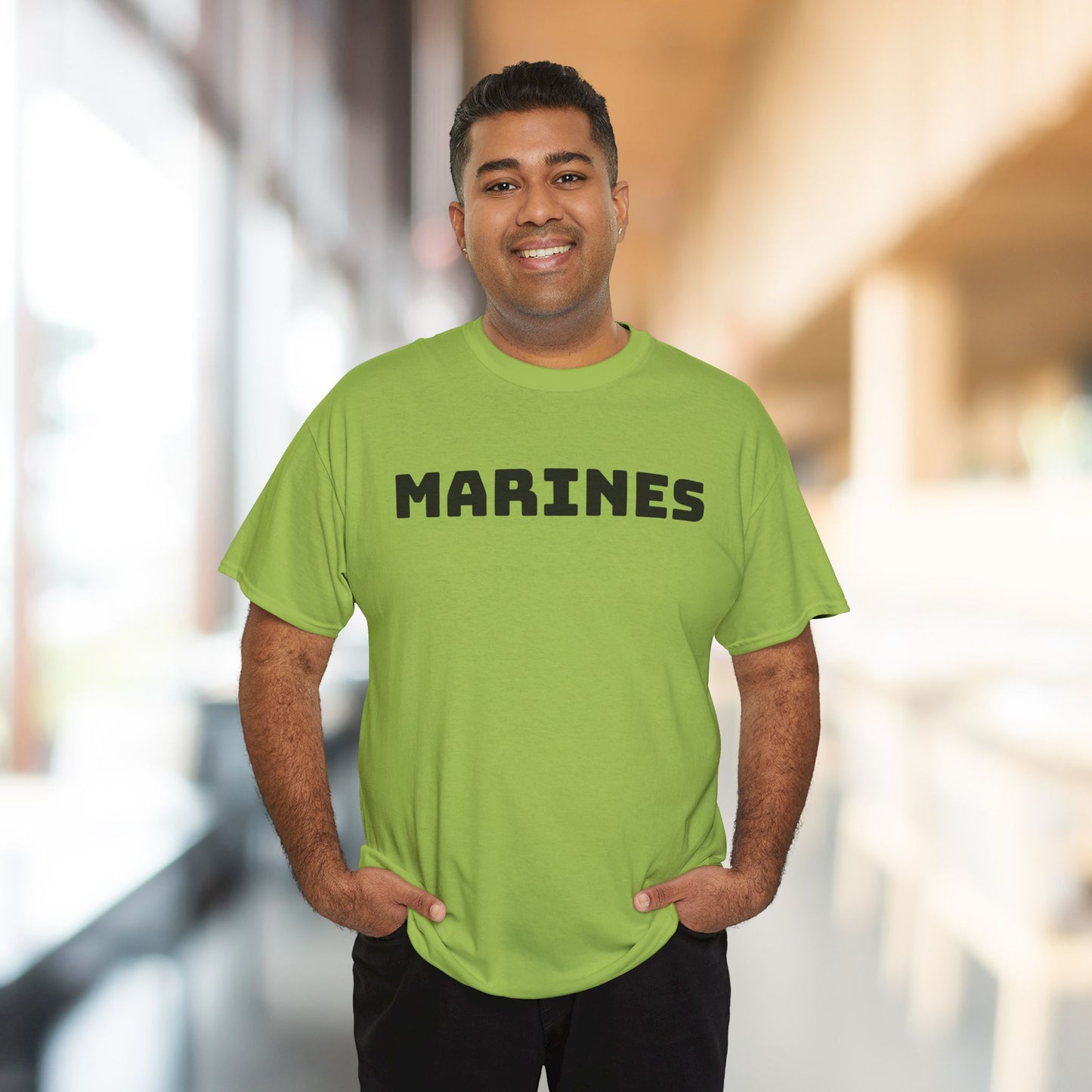 Marines Graphic Heavy Cotton T-shirt