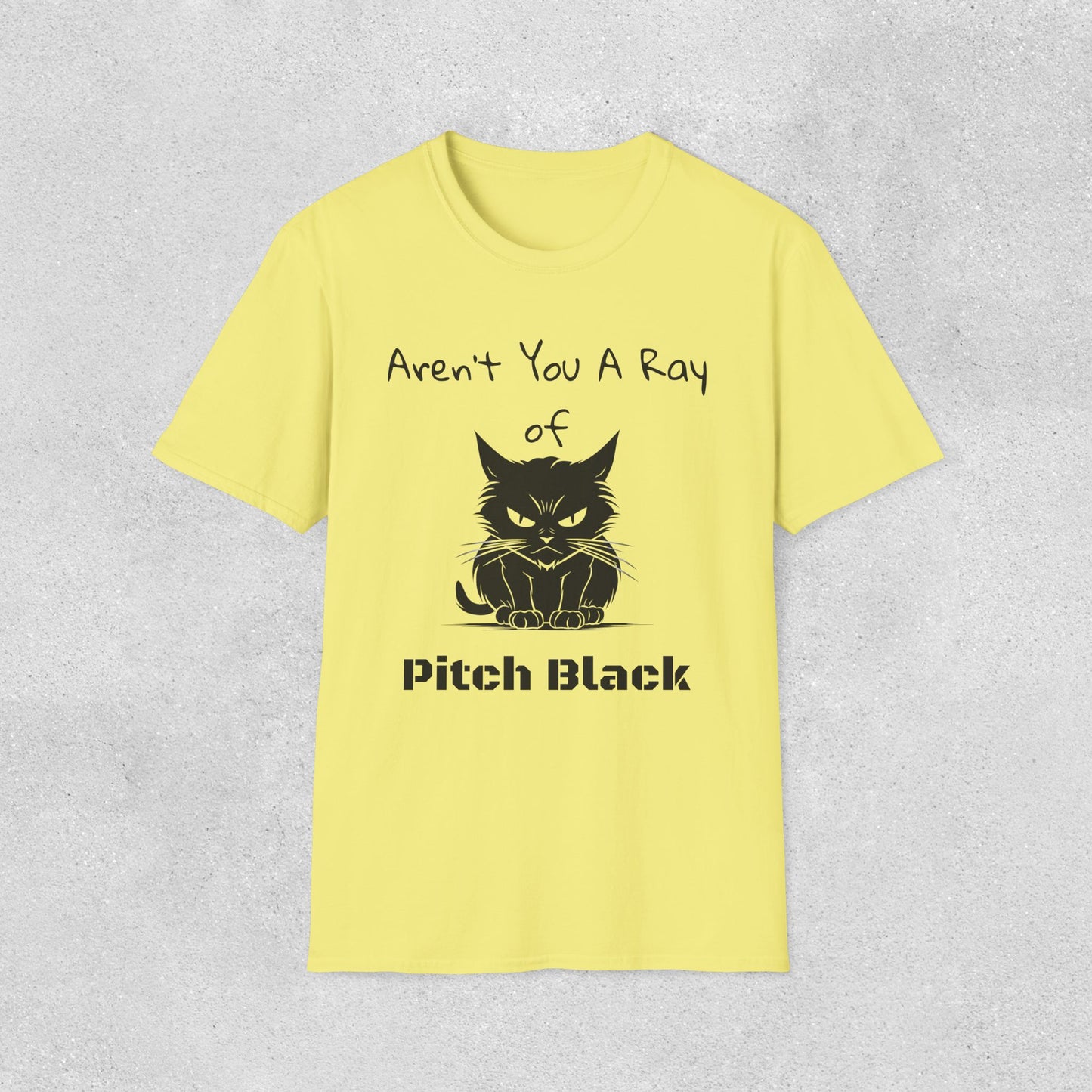 Aren't You A Ray of Pitch Black Cat T-Shirt