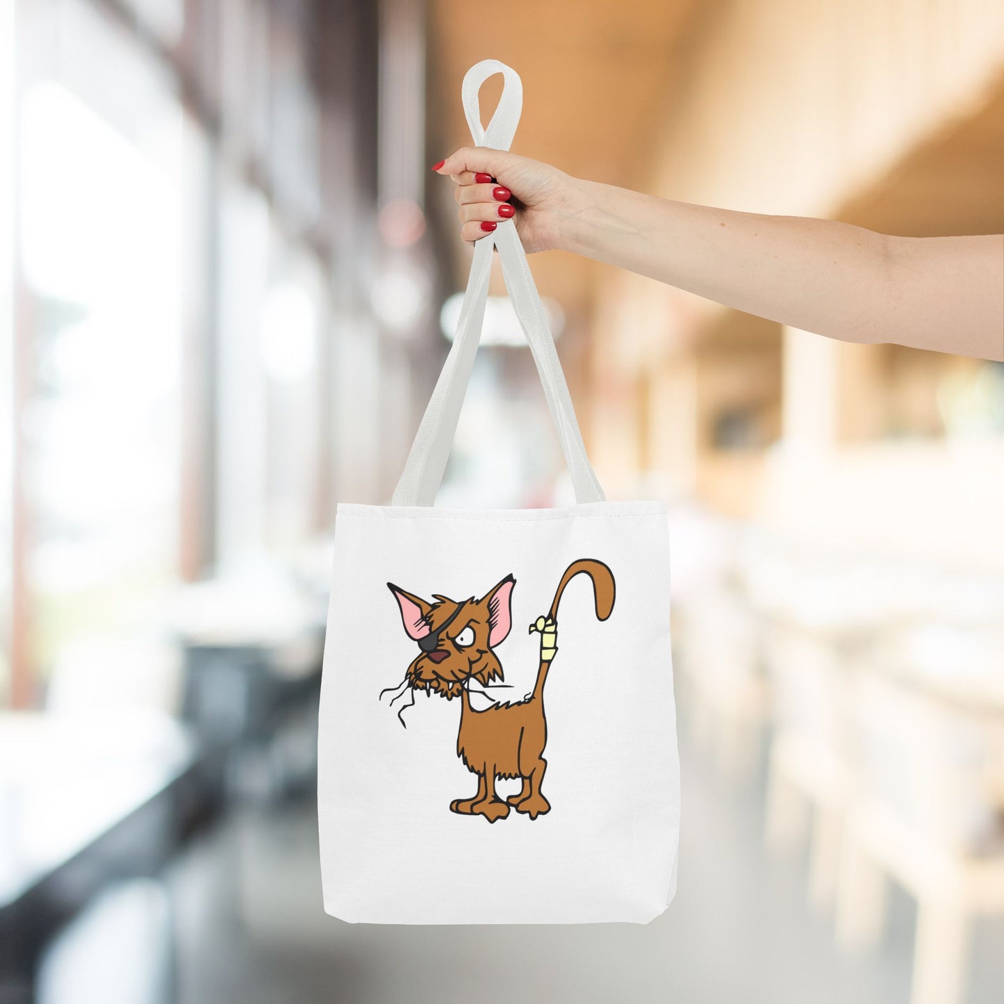 Crunchy Cat Tote Bag