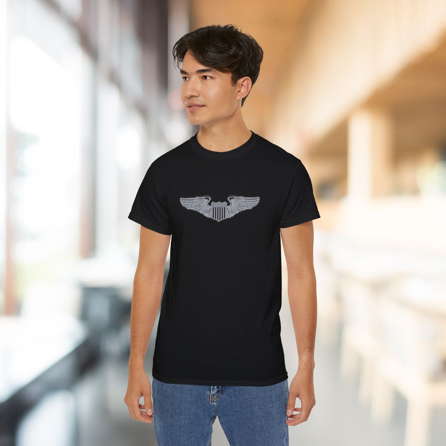 Patriotic Eagle Graphic Unisex Ultra Cotton Tee