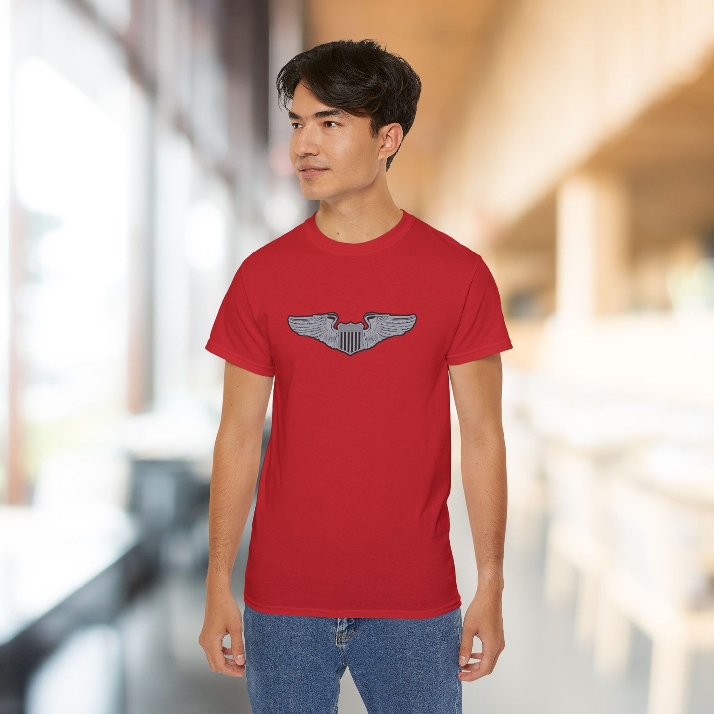 Patriotic Eagle Graphic Unisex Ultra Cotton Tee