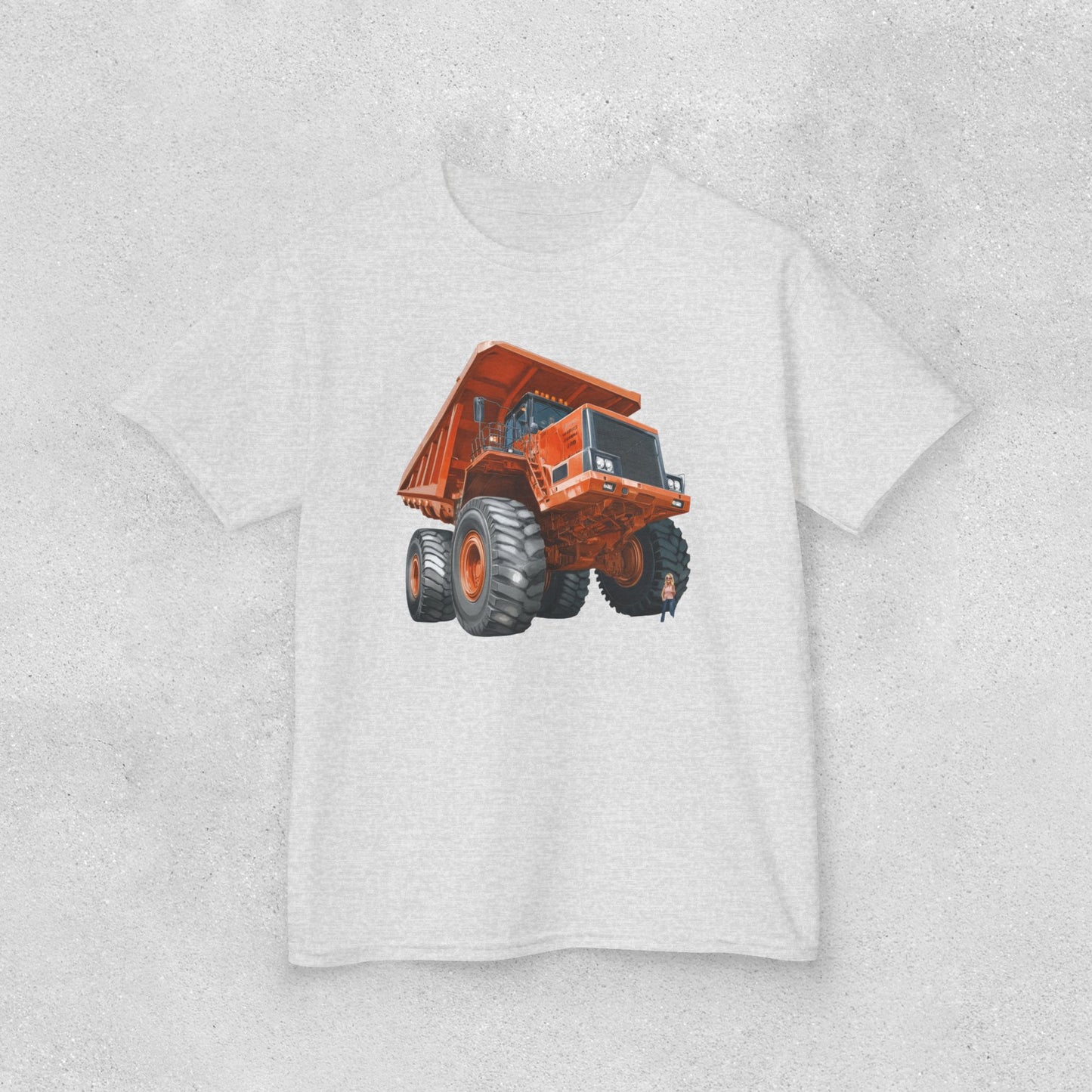 Huge Truck for Little Builders Heavy Cotton Tee