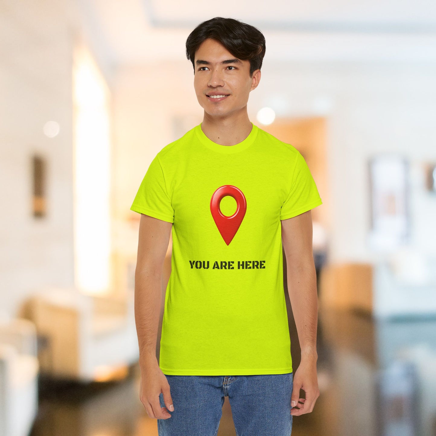 You Are Here Cotton Tee