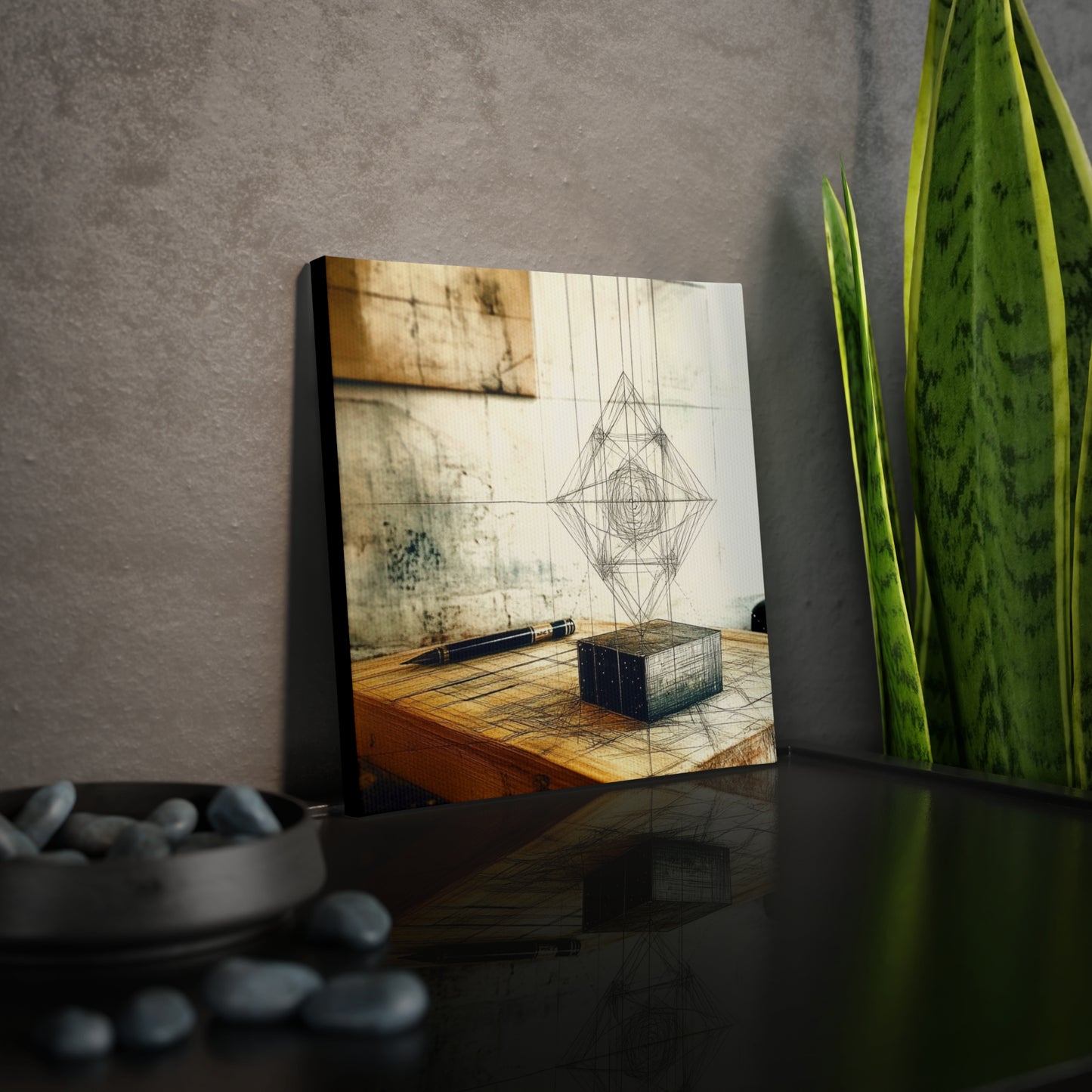 Tabletop Sketch Wall Art
