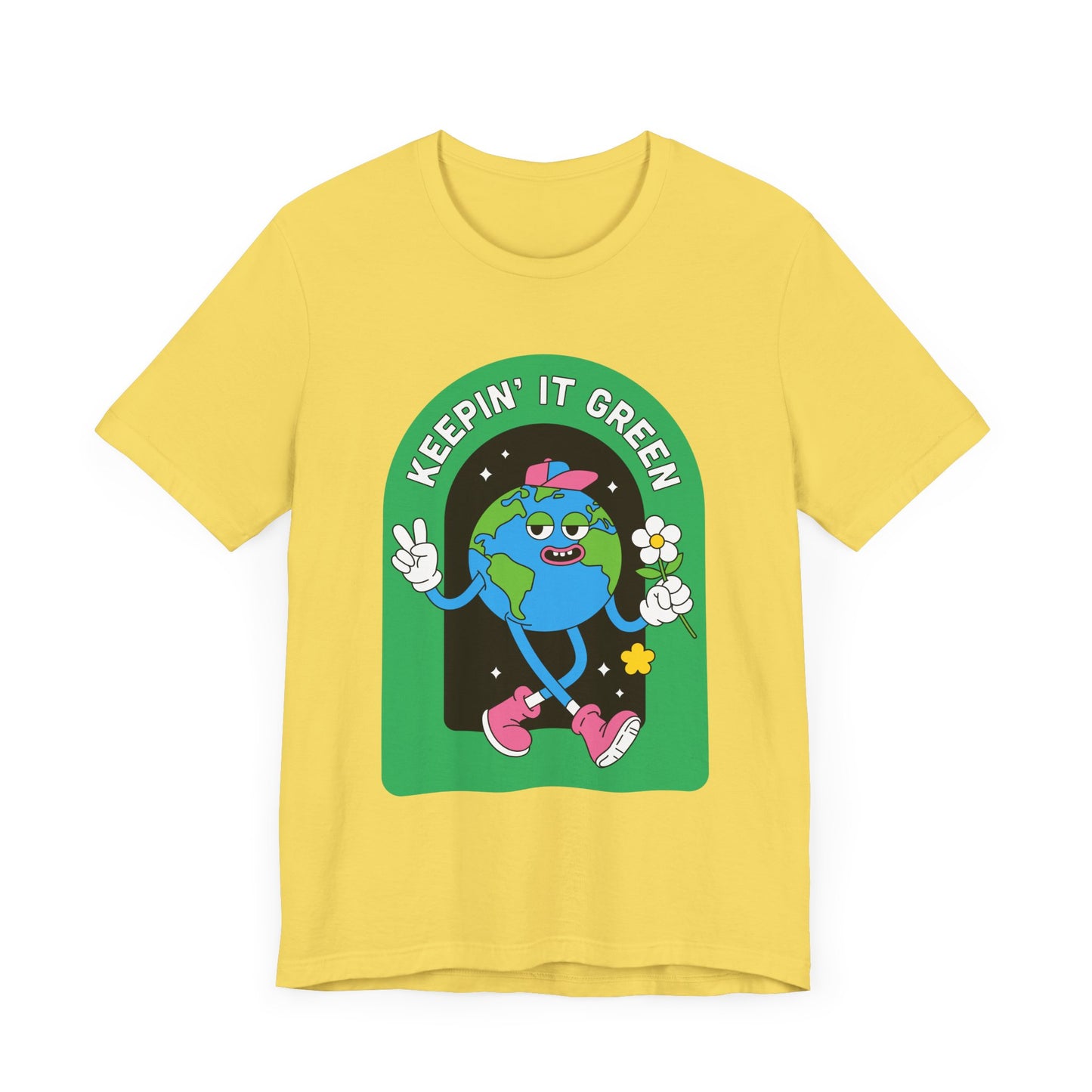 Keepin' It Green Unisex T-Shirt - Eco-Friendly Graphic Tee for Earth Lovers