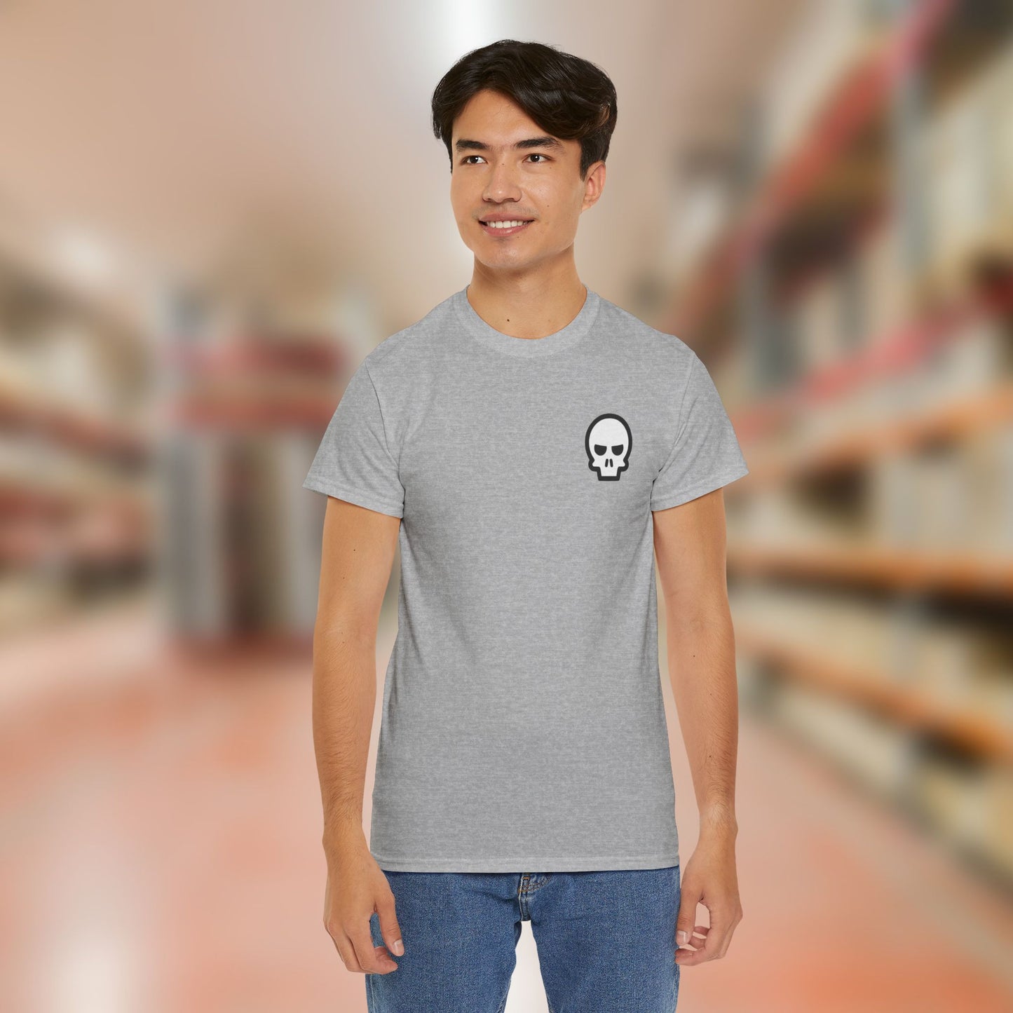 Skull Graphic Cotton Tee