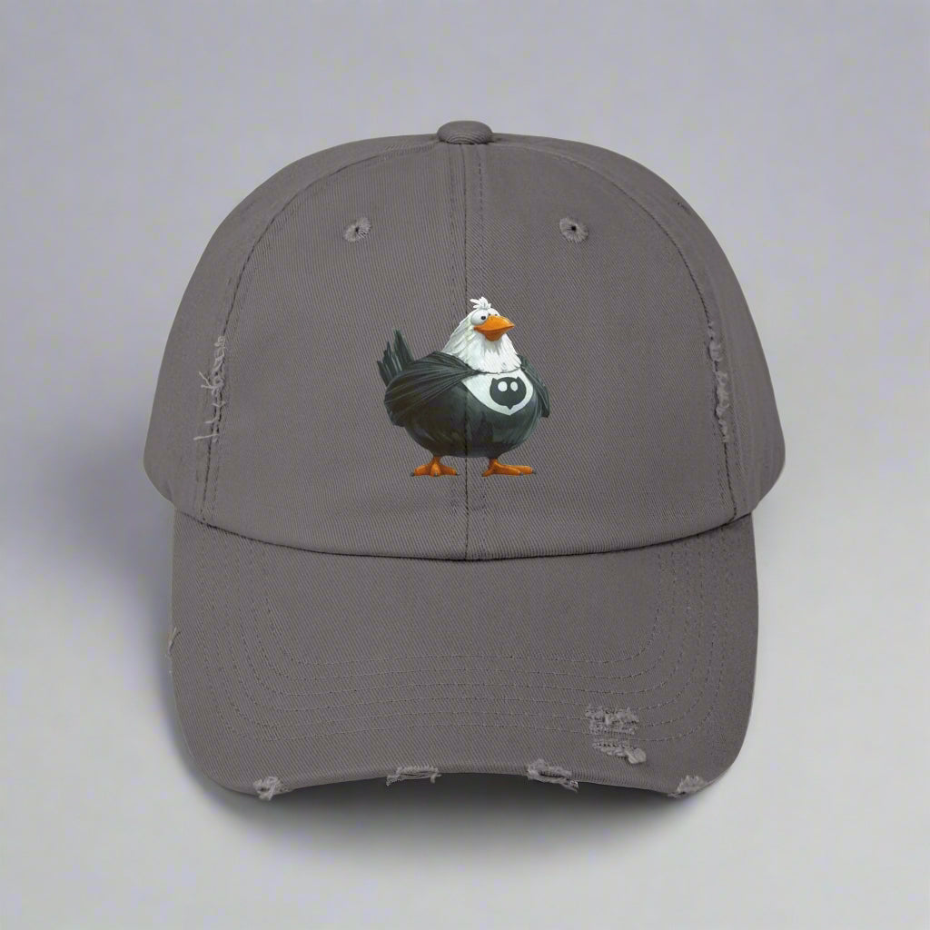 Super Chicken! Distressed Cap