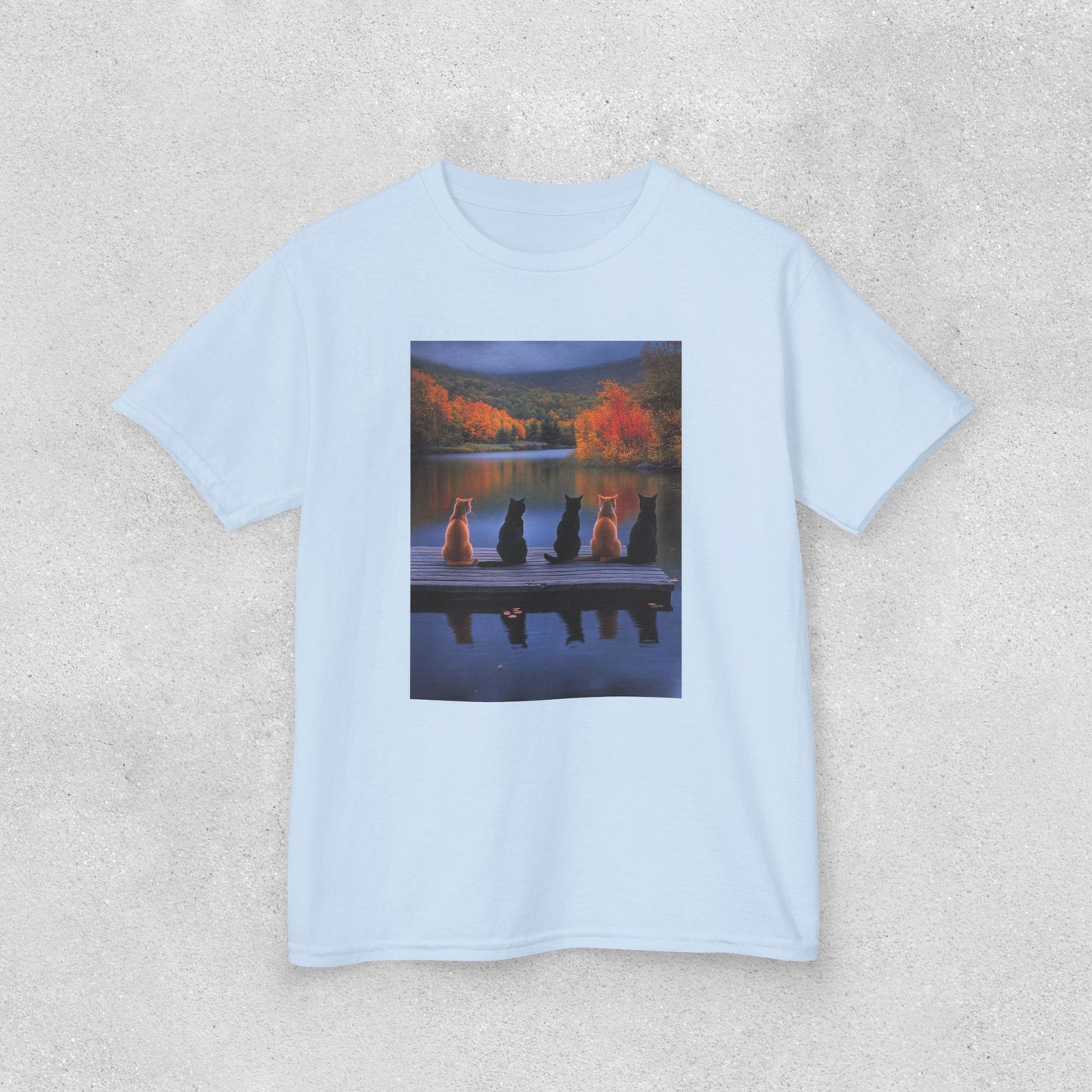 Cats on the Dock Kids Heavy Cotton Tee