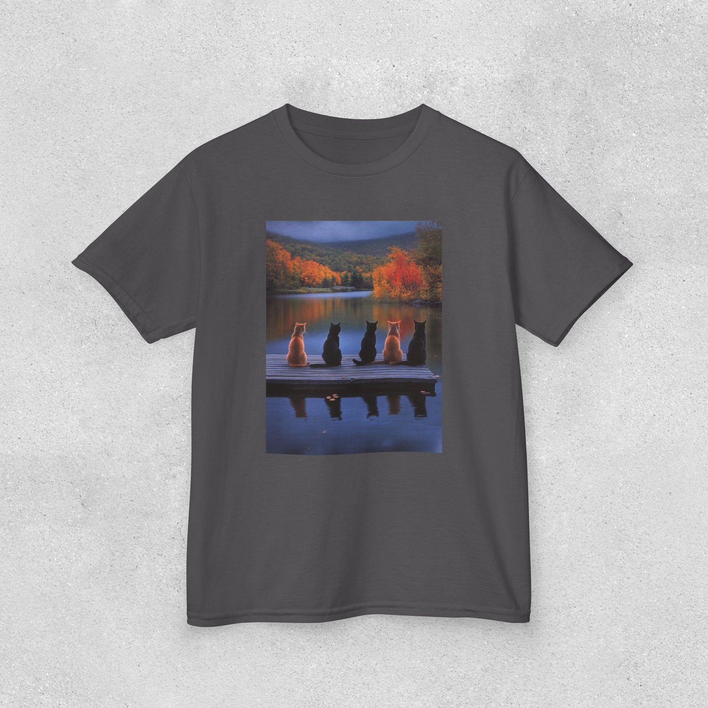 Cats on the Dock Kids Heavy Cotton Tee