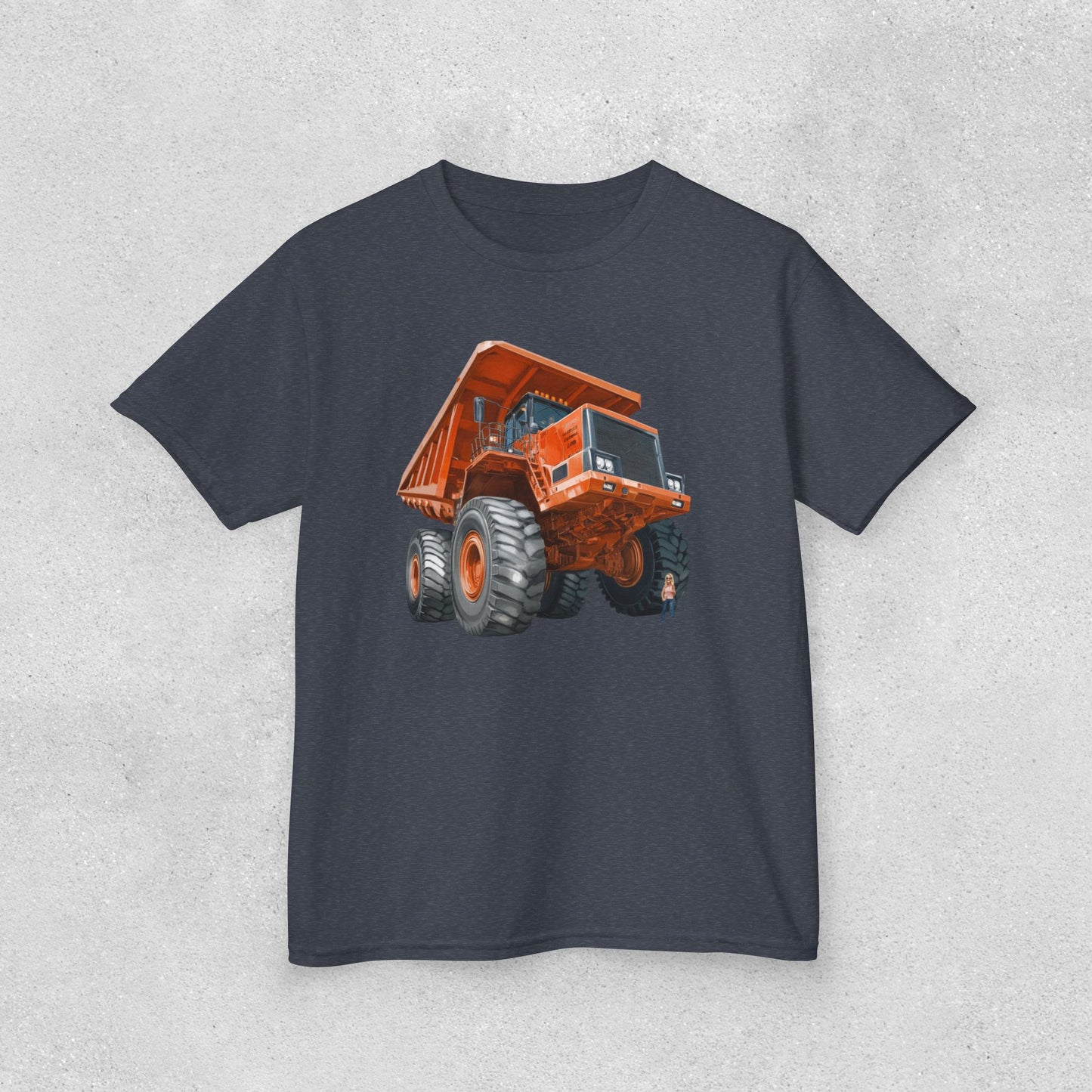Huge Truck for Little Builders Heavy Cotton Tee