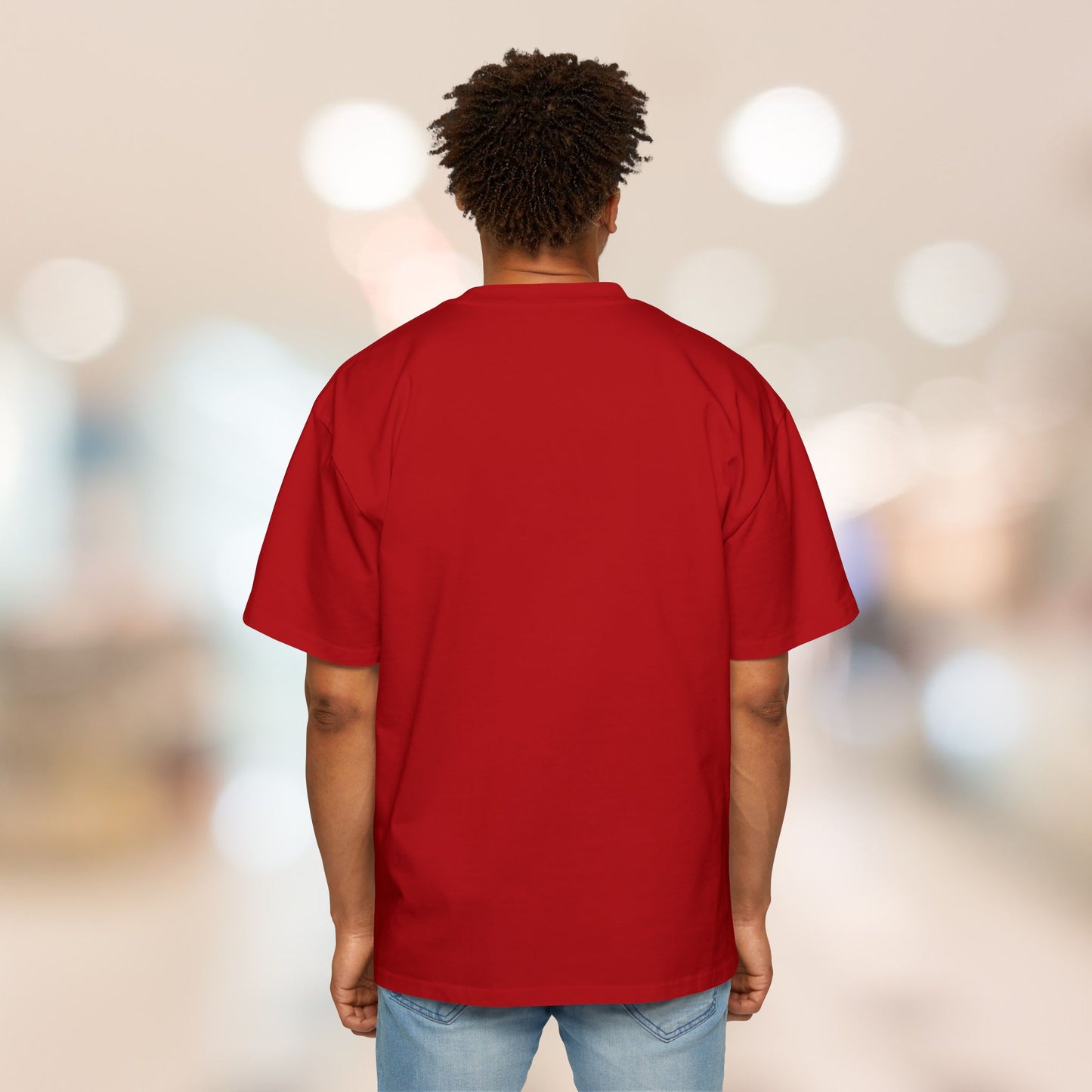 Foul Mouth Men's Oversized Bold Graphic Tee