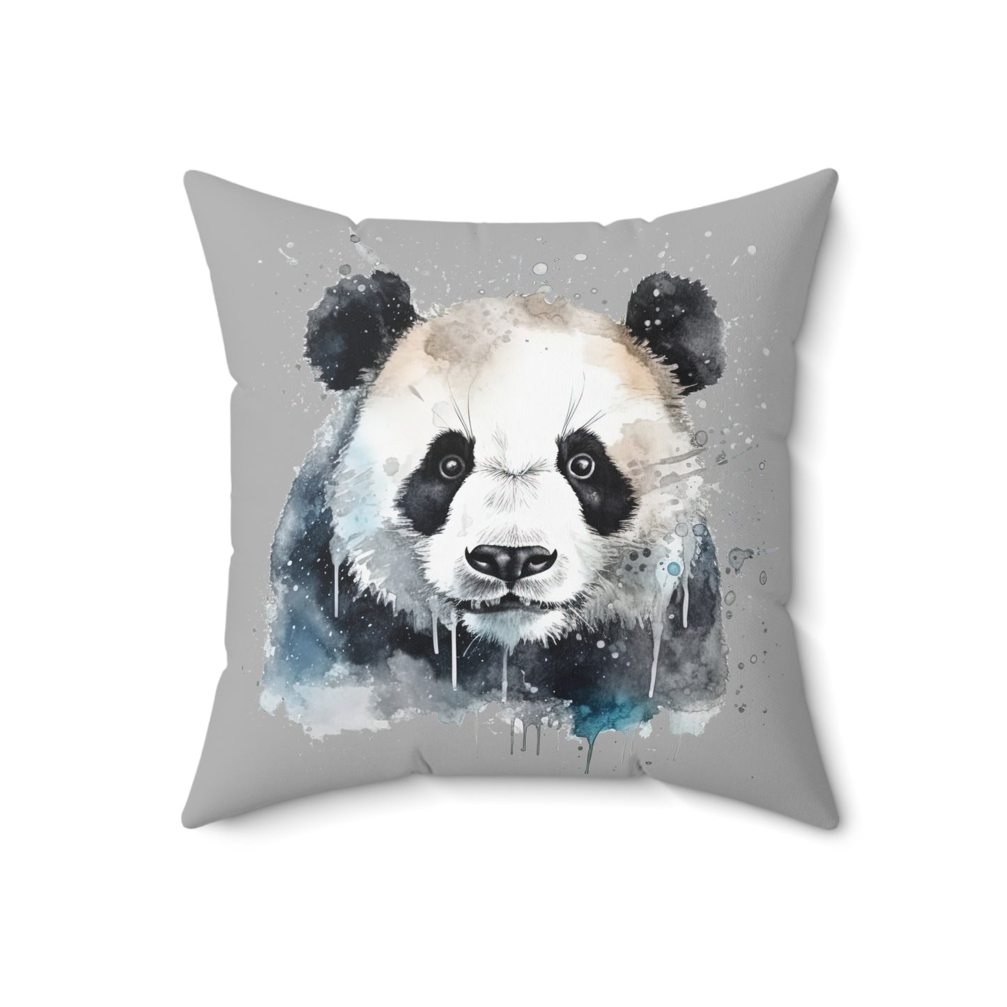 Panda Art Square Pillow