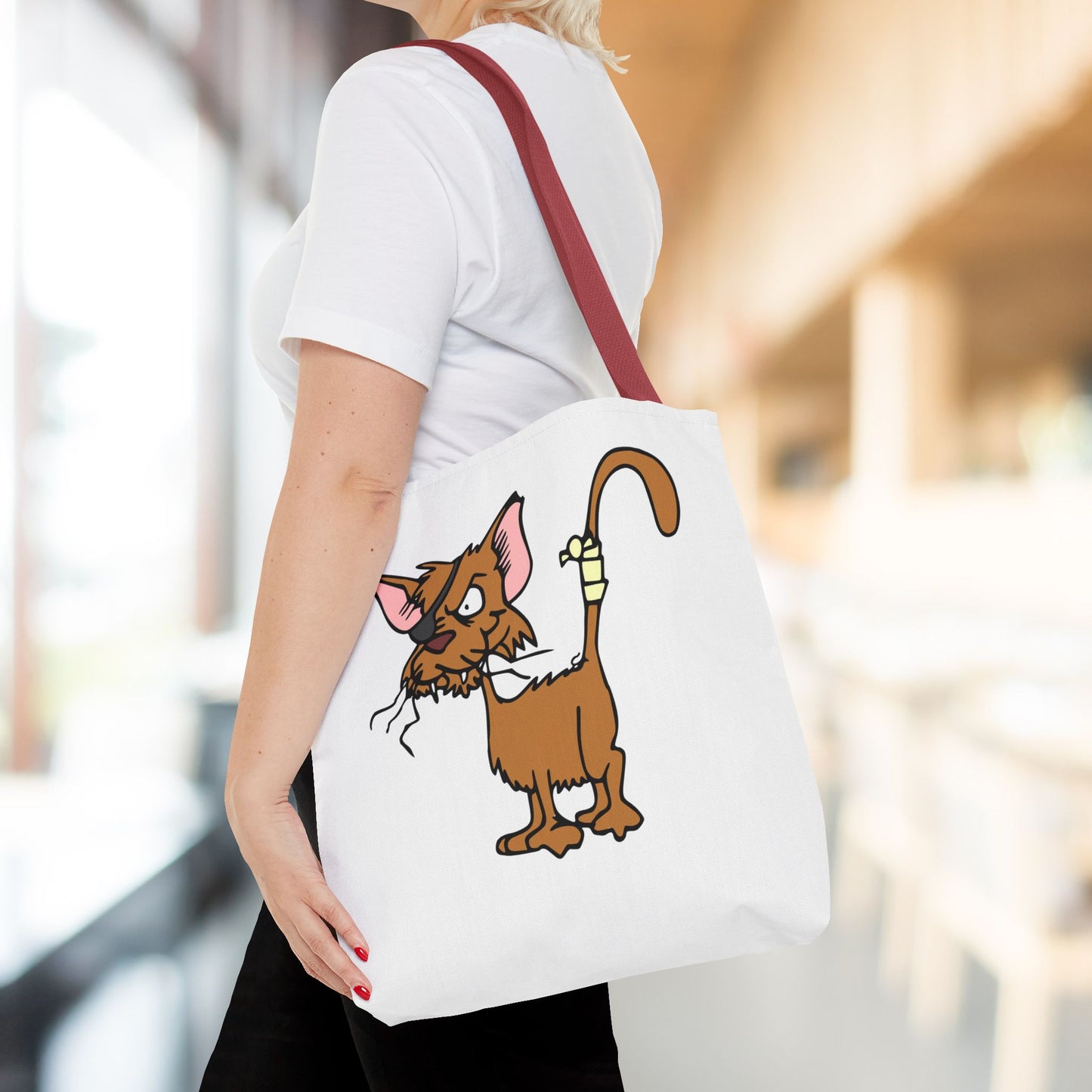 Crunchy Cat Tote Bag