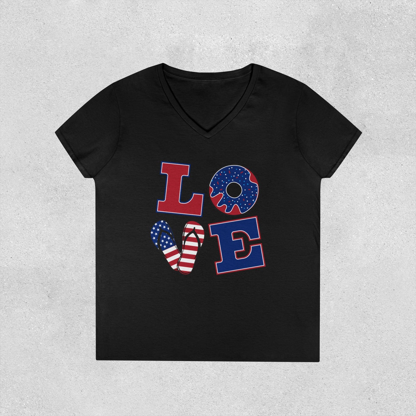 "Love" this V-Neck T-Shirt