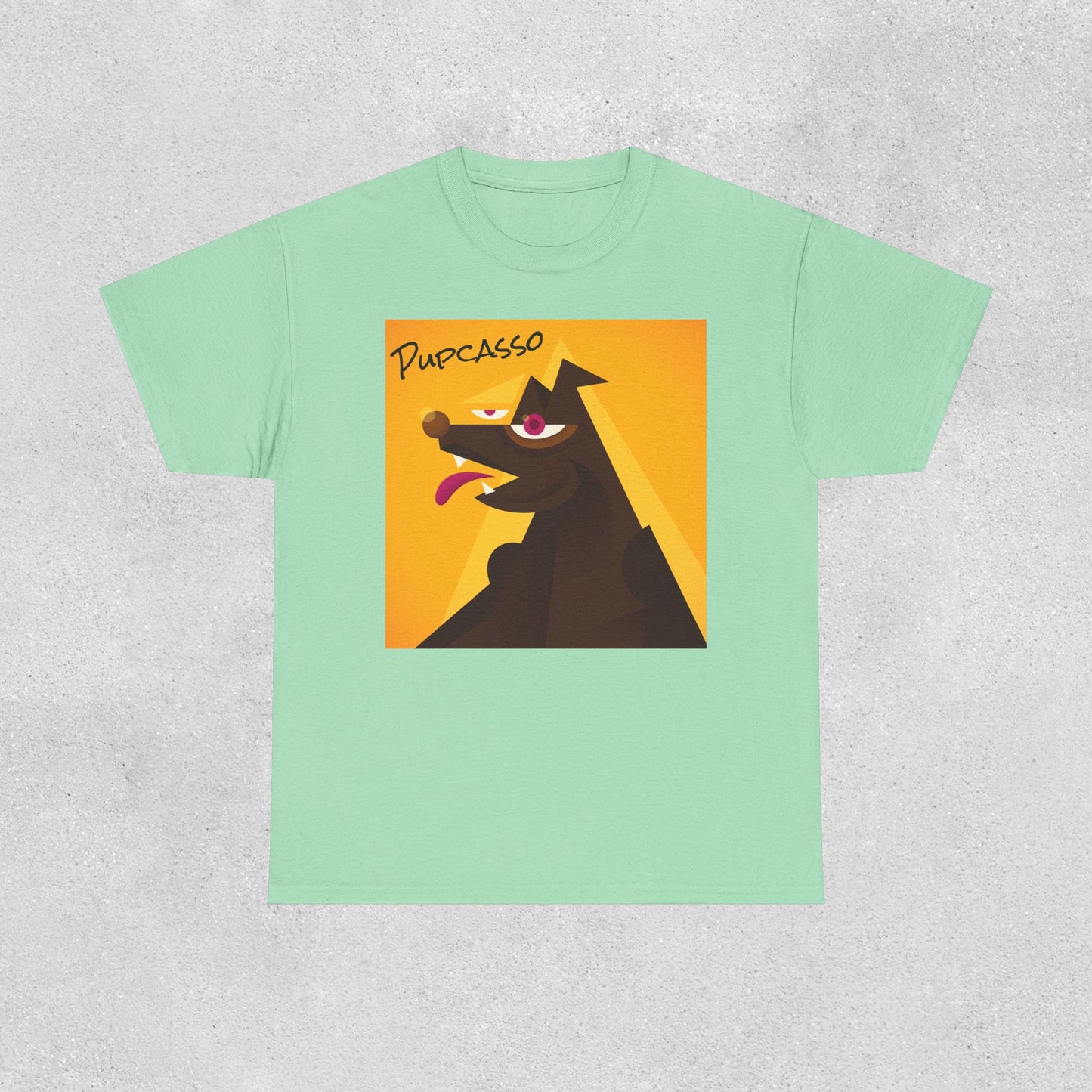 Pupcasso Dog Art T-Shirt