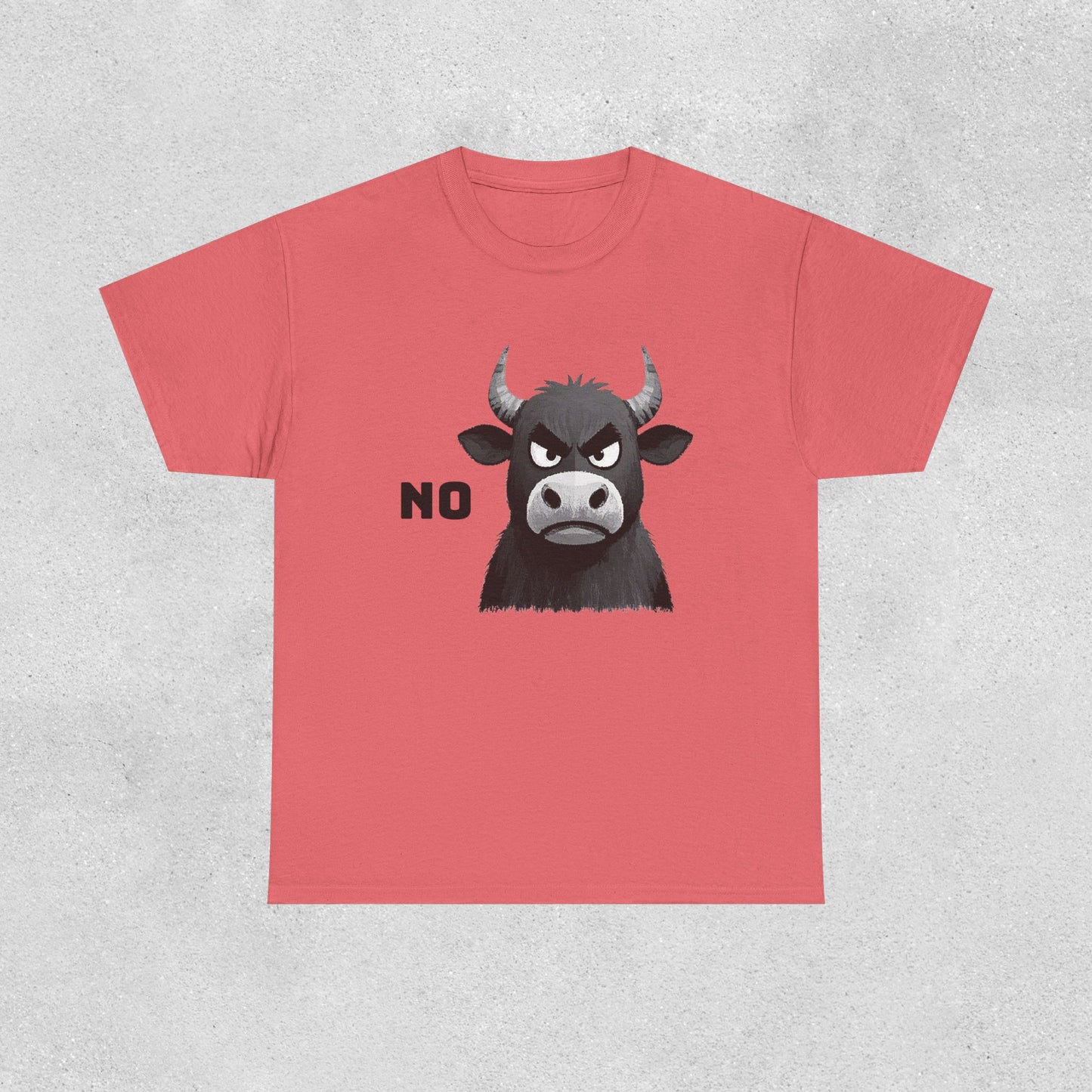 'NO' Bull Graphic Shirt