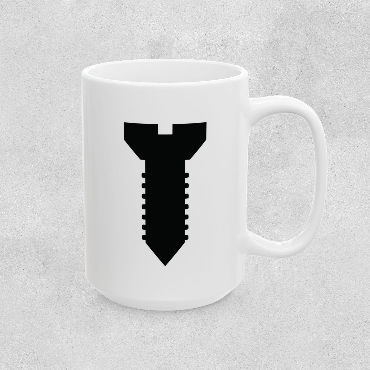 Graphic Screw Mug
