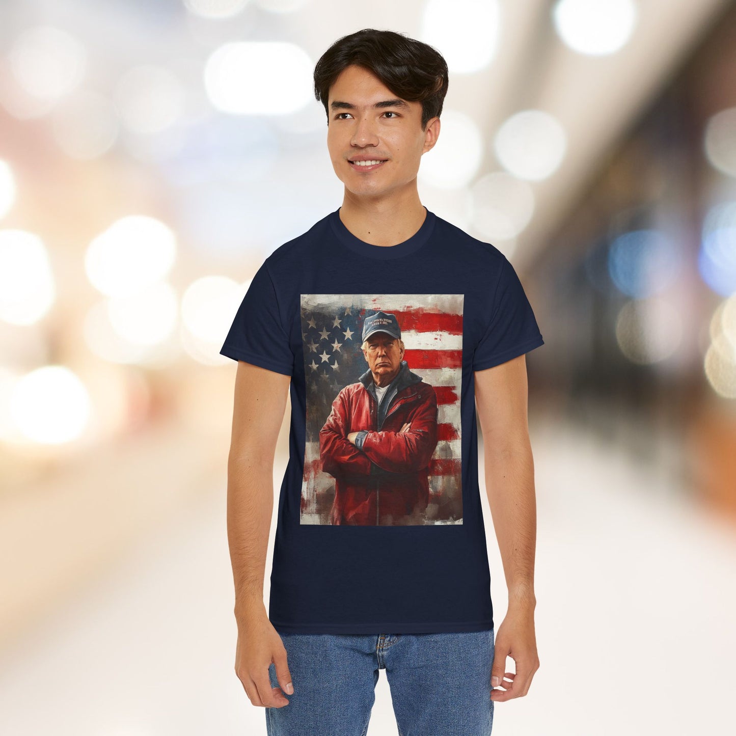 American Pride Unisex Heavy Cotton Tee