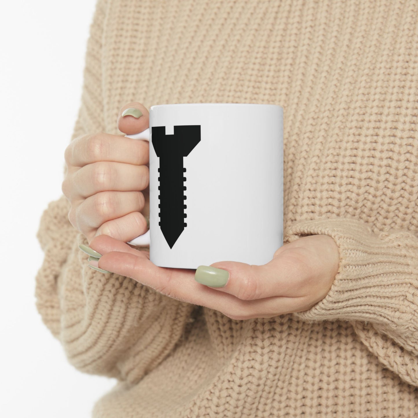 Graphic Screw Mug