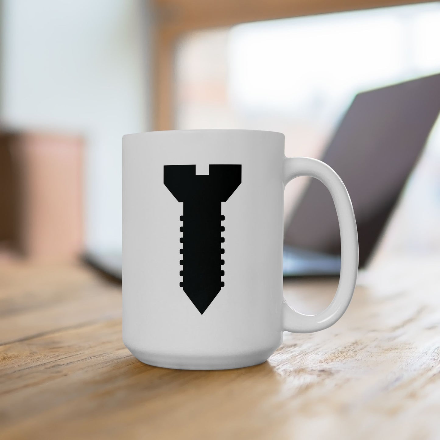 Graphic Screw Mug