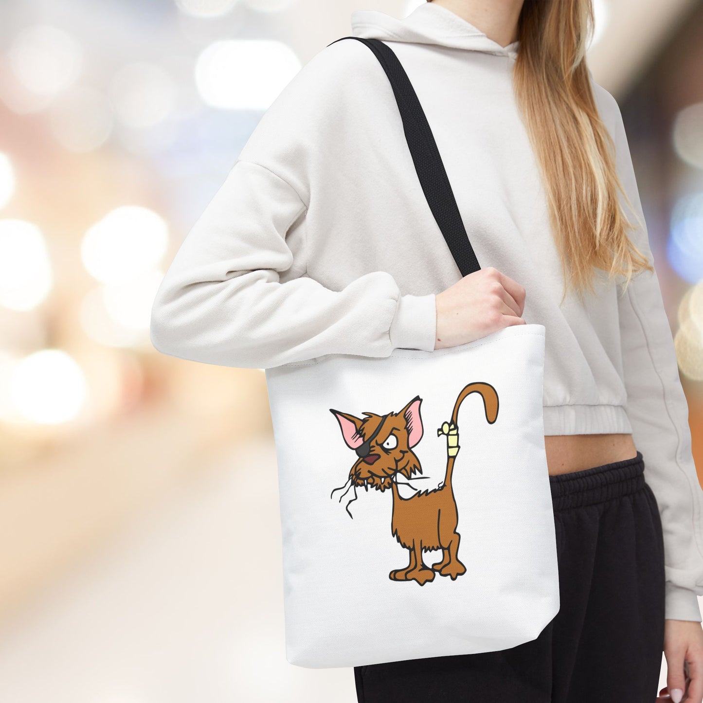 Crunchy Cat Tote Bag