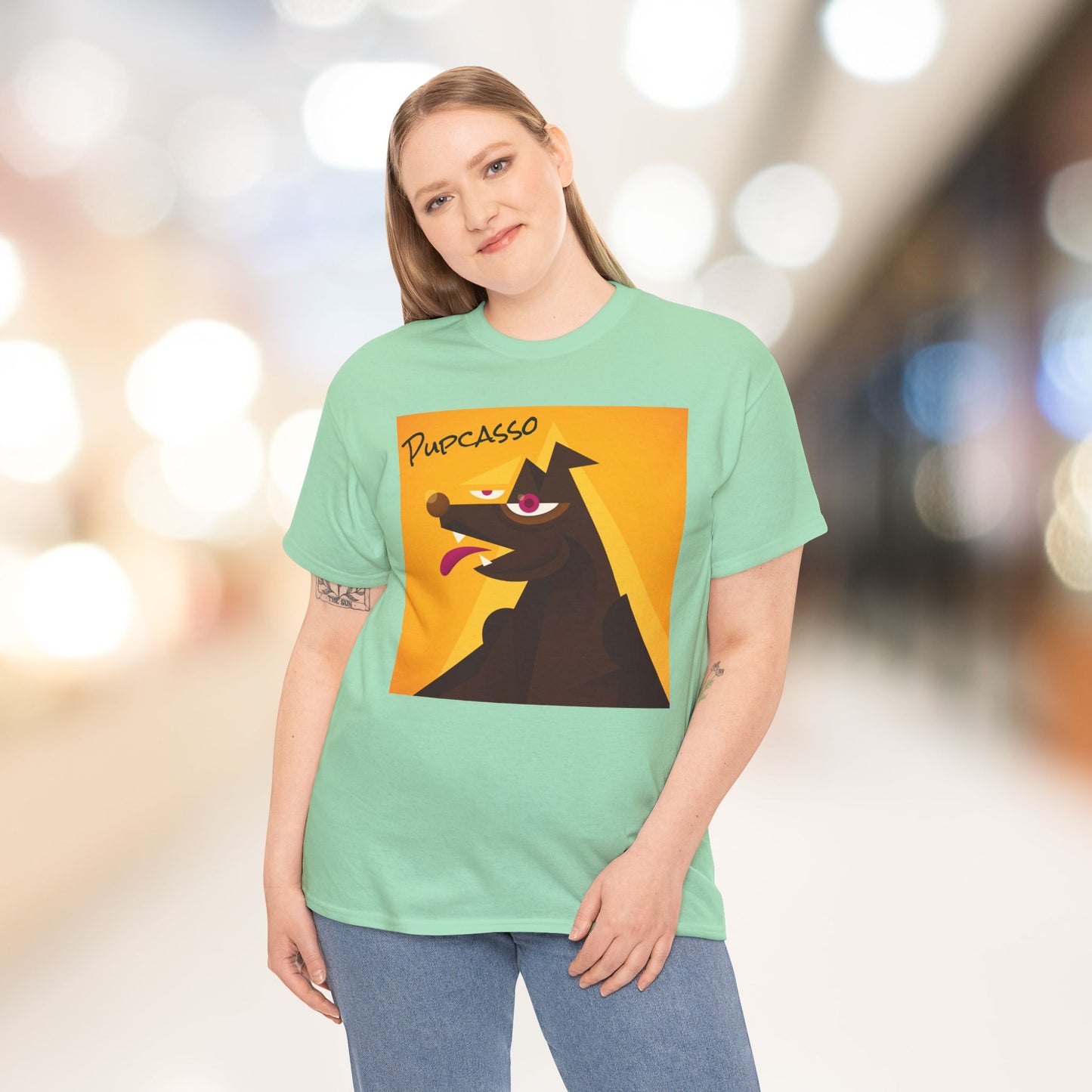 Pupcasso Dog Art T-Shirt