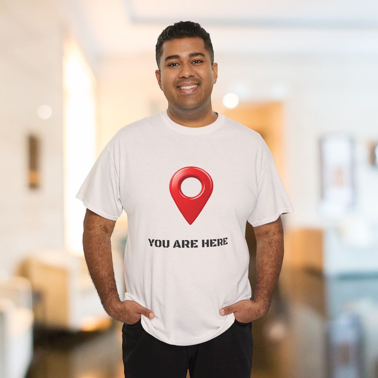 You Are Here Cotton Tee