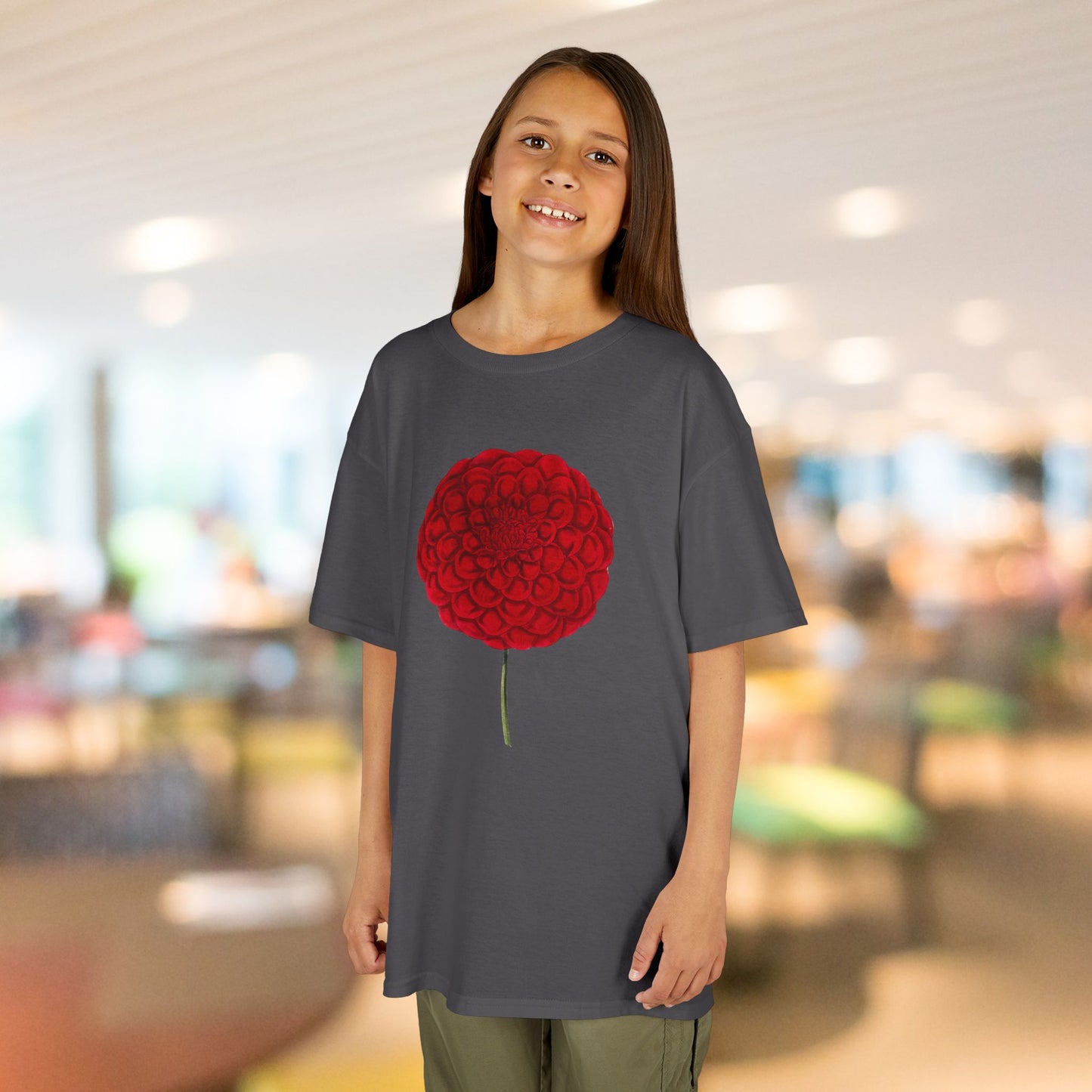 Red Dahlia Kids Heavy Cotton™ Tee