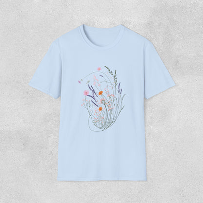 Wildflower Floral Women's Softstyle Tee