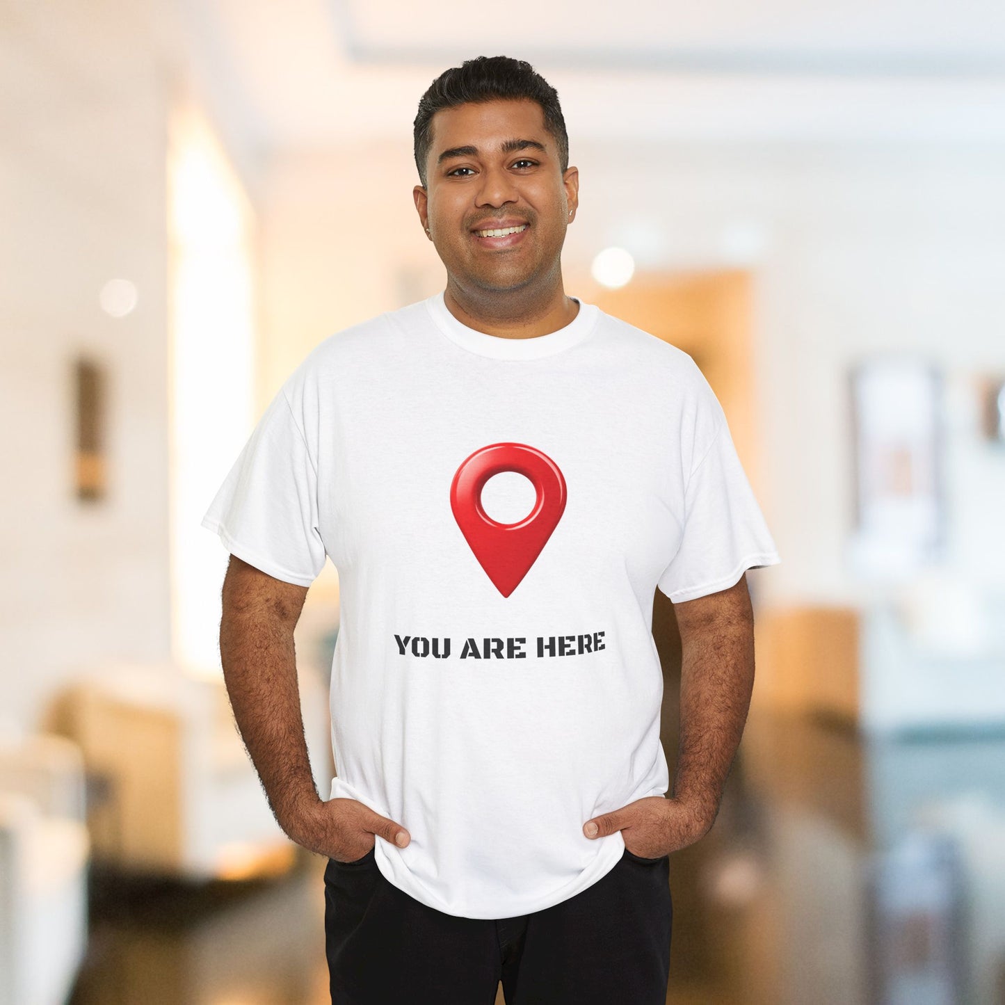 You Are Here Cotton Tee