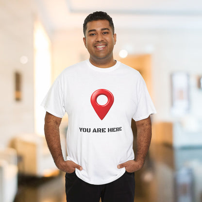 You Are Here Cotton Tee